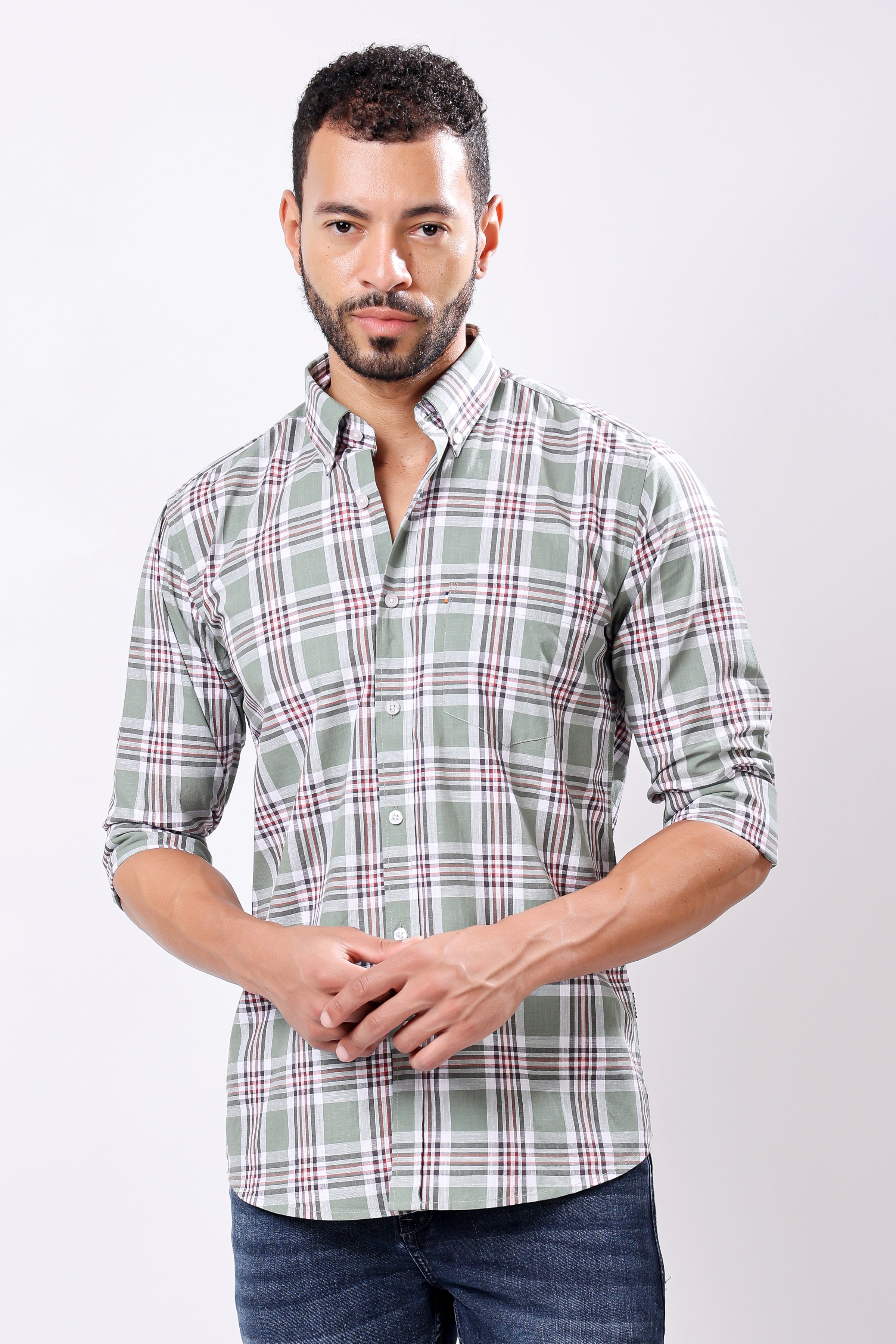 Stylox Full Sleeve Check Shirt