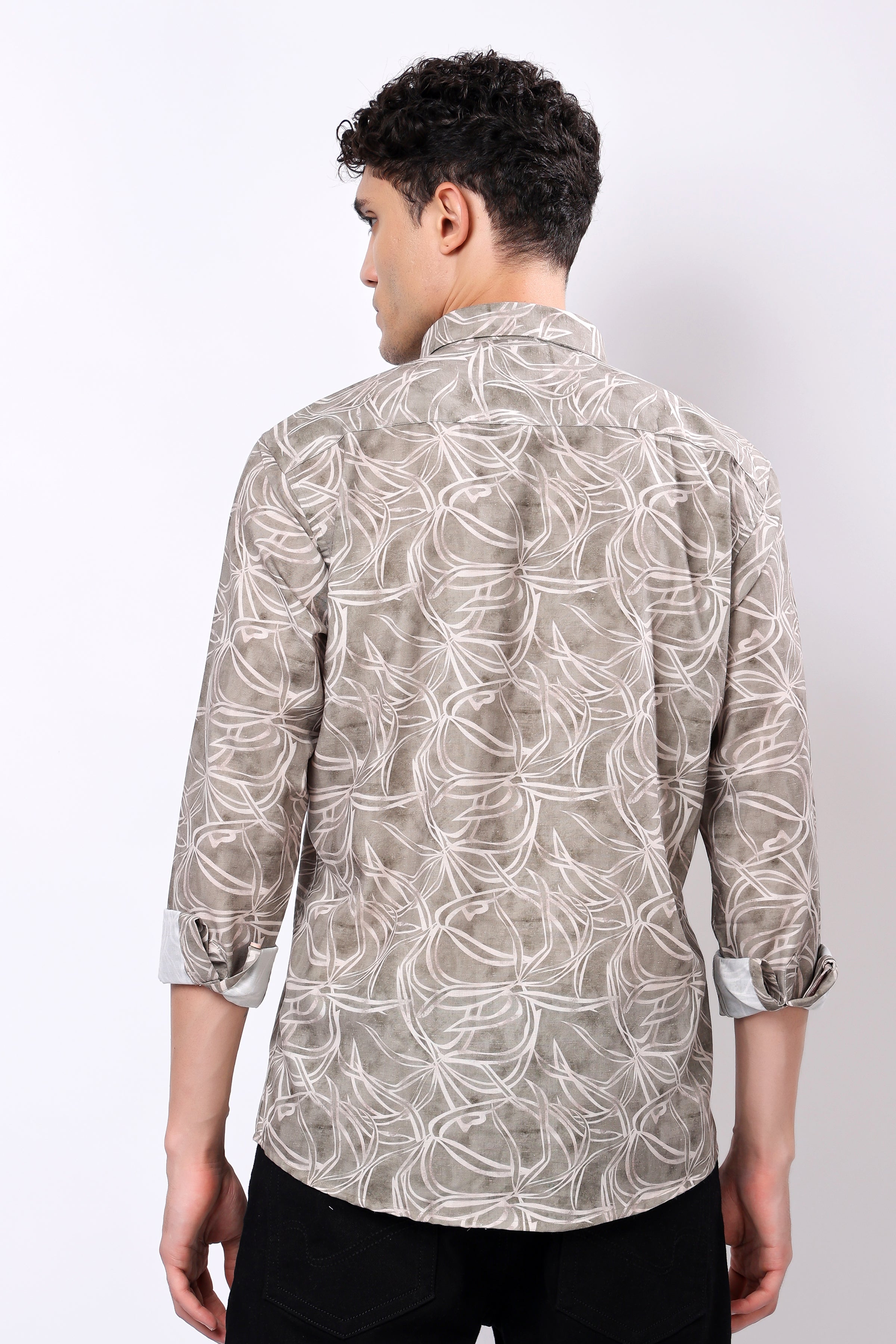 Stylox Printed Full Sleeve Casual Shirt