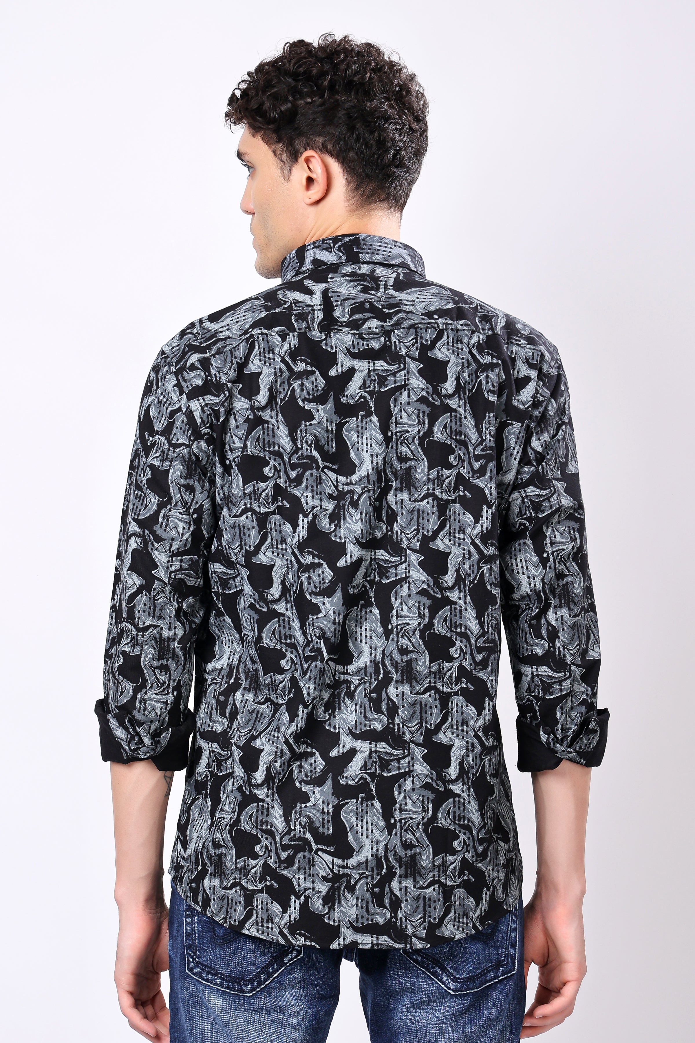 STYLOX Printed Full Sleeve Casual Shirt