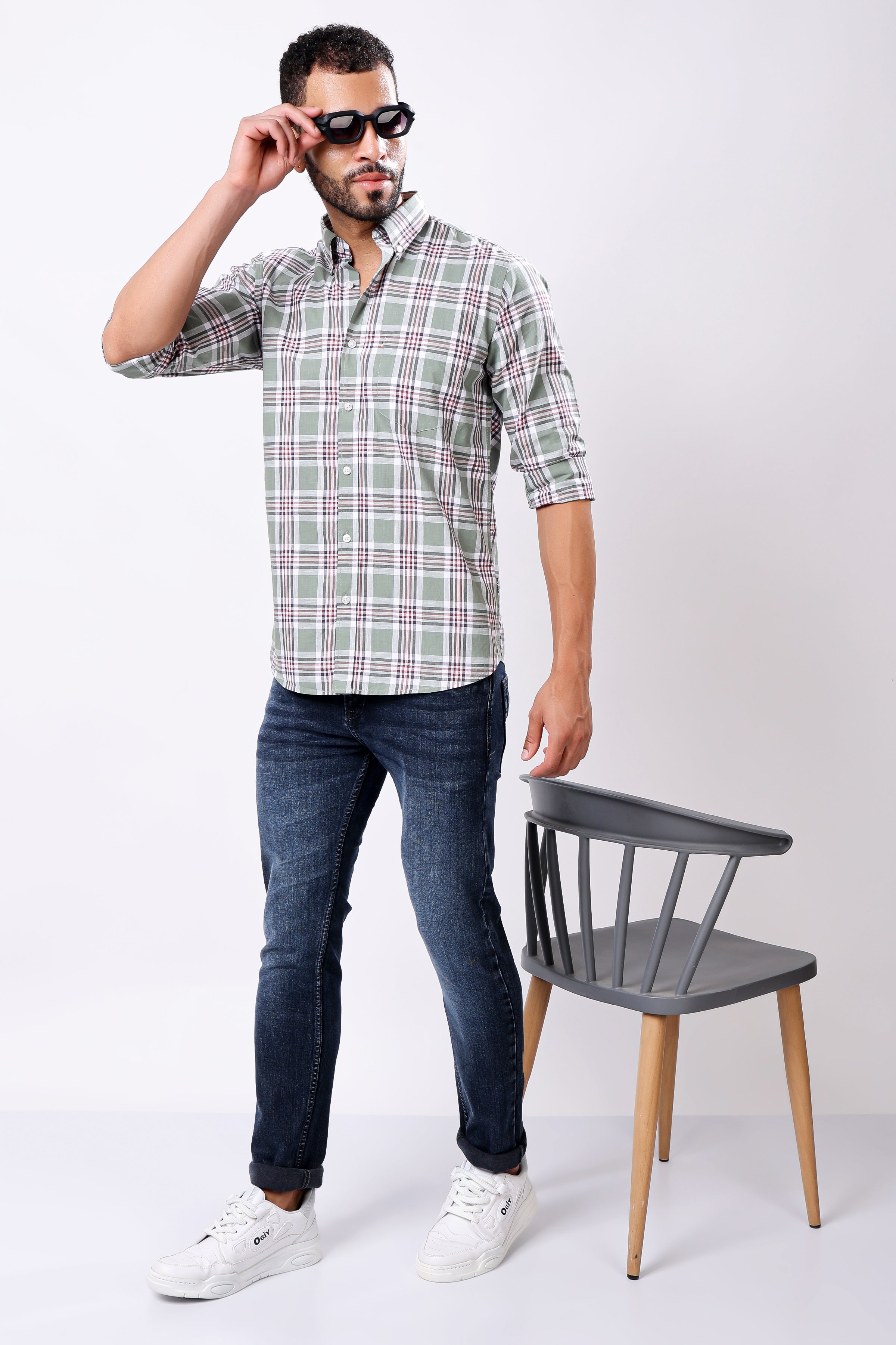 Stylox Full Sleeve Check Shirt