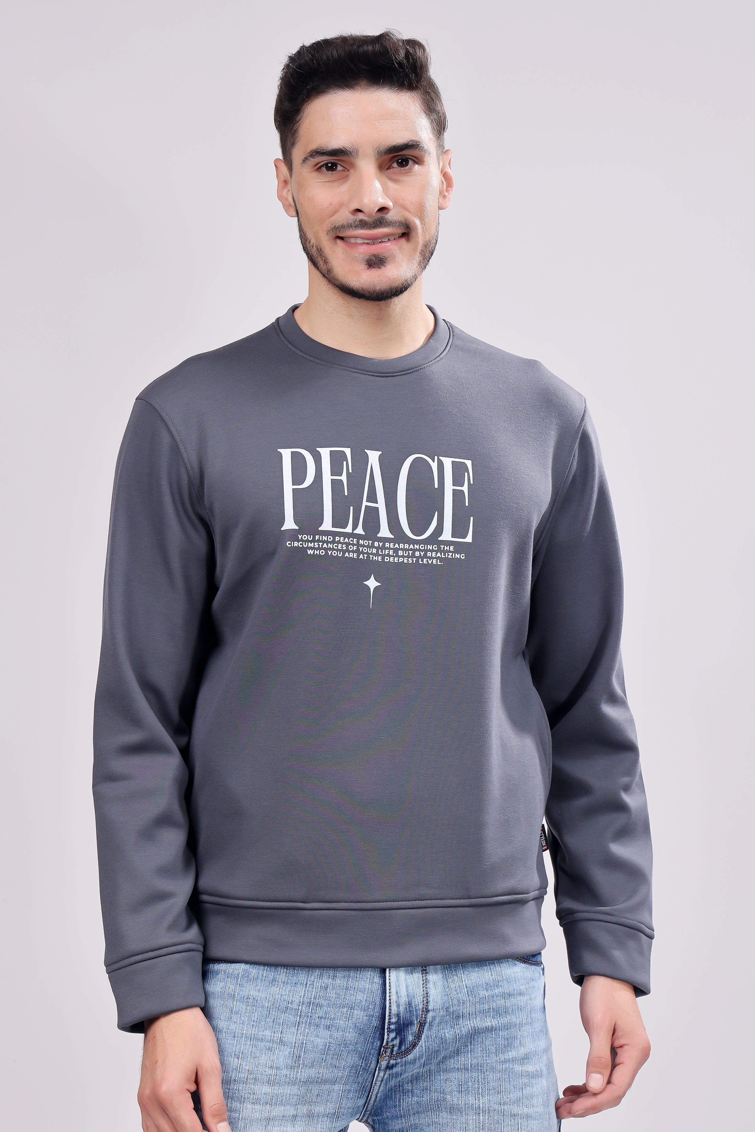 STYLOX Printed SWEATSHIRT for Men