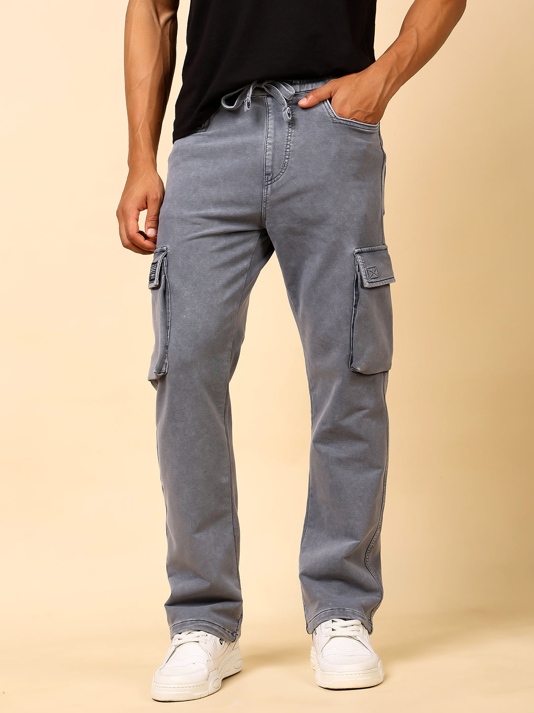 Stylox Comfort Fit Cargo Pants for Men Modern Casual Wear