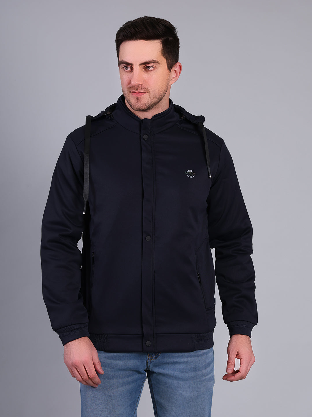 Stylox Men’s Winter Jacket with Hood | Warm Padded Jacket | Stylish Casual Outerwear