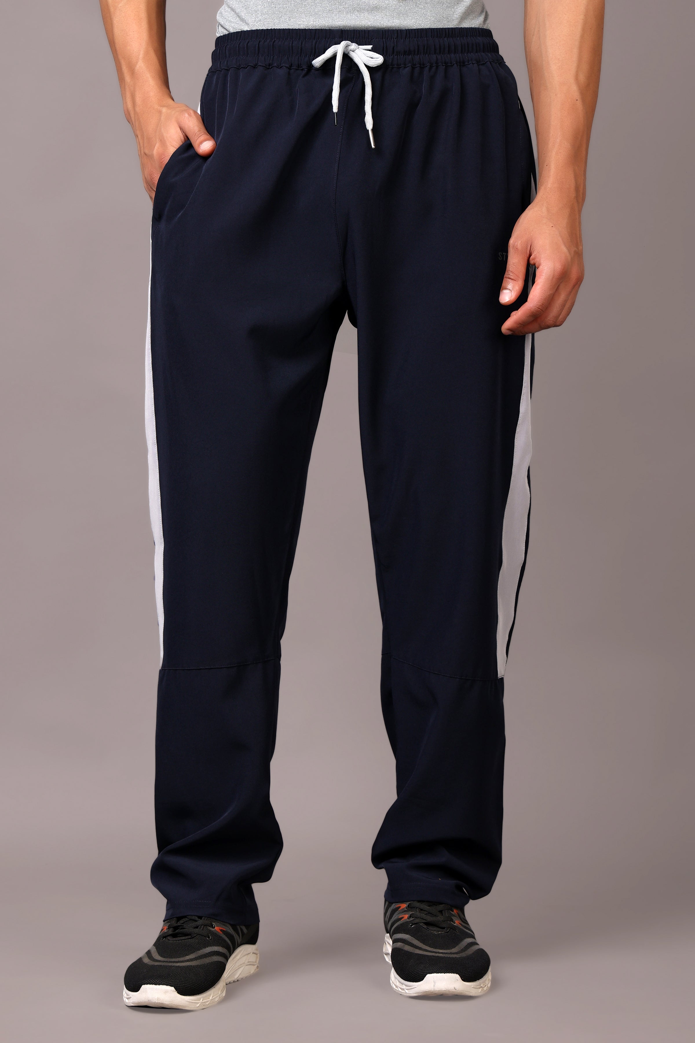 Stylox Classic Men’s Trackpants with Elastic Waist & Side Pockets