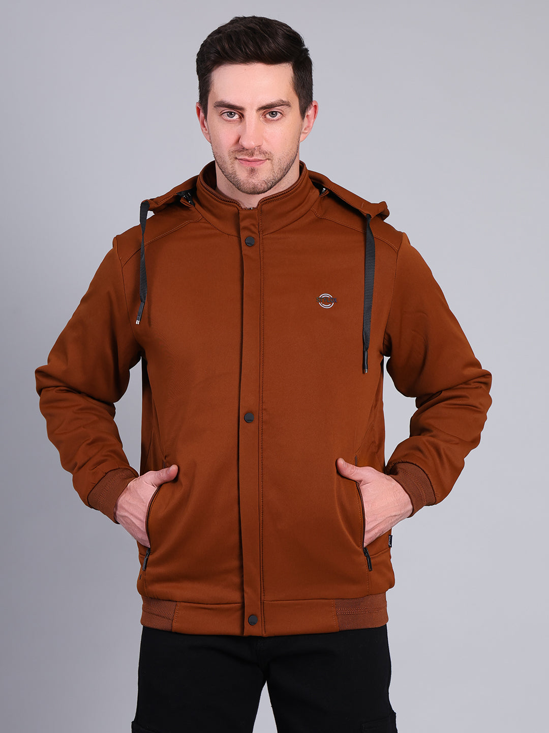 Stylox Men’s Winter Jacket with Hood | Warm Padded Jacket | Stylish Casual Outerwear