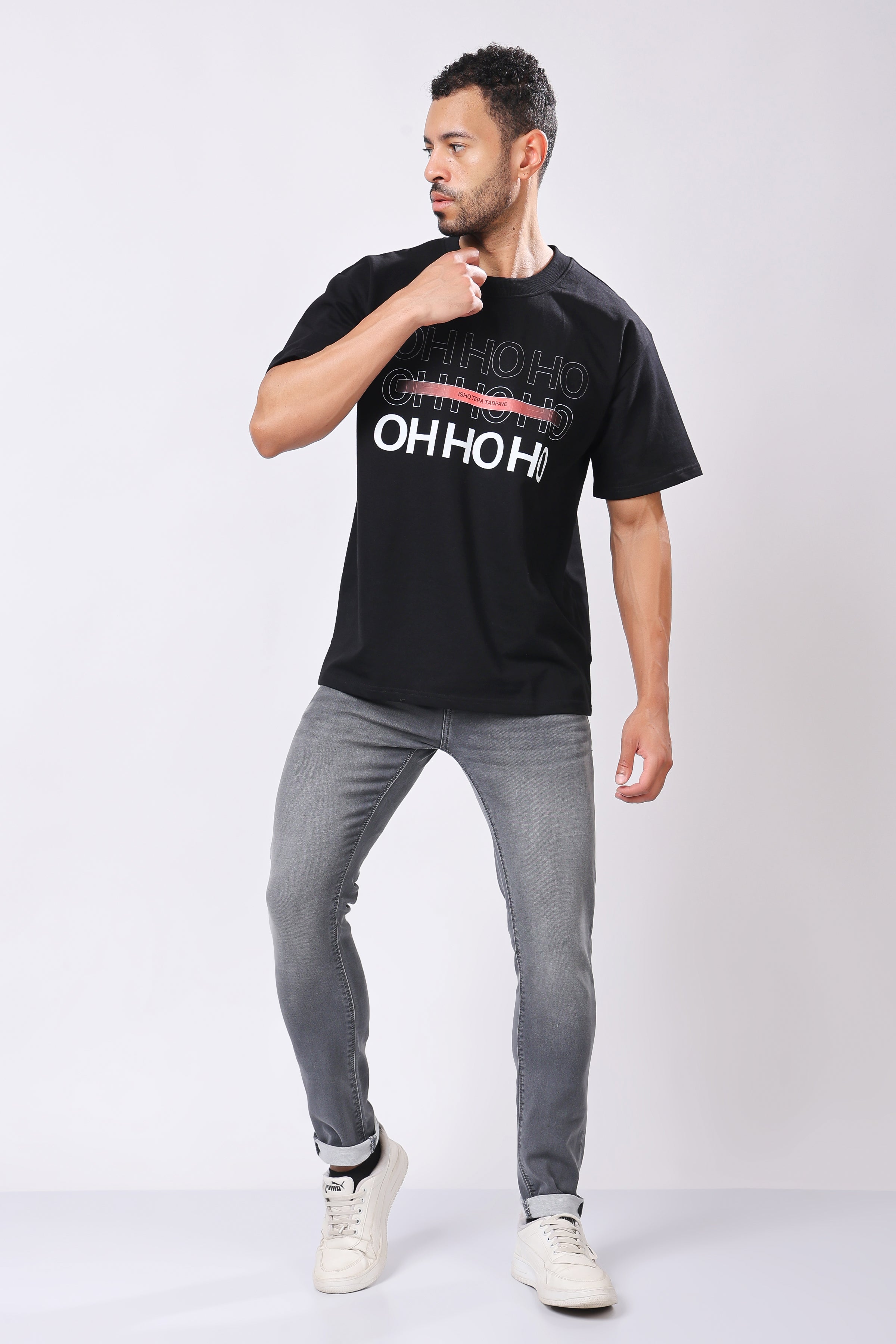 Stylox Slim Fit Denim Jeans - Light Grey, Mid Grey, Dark Grey