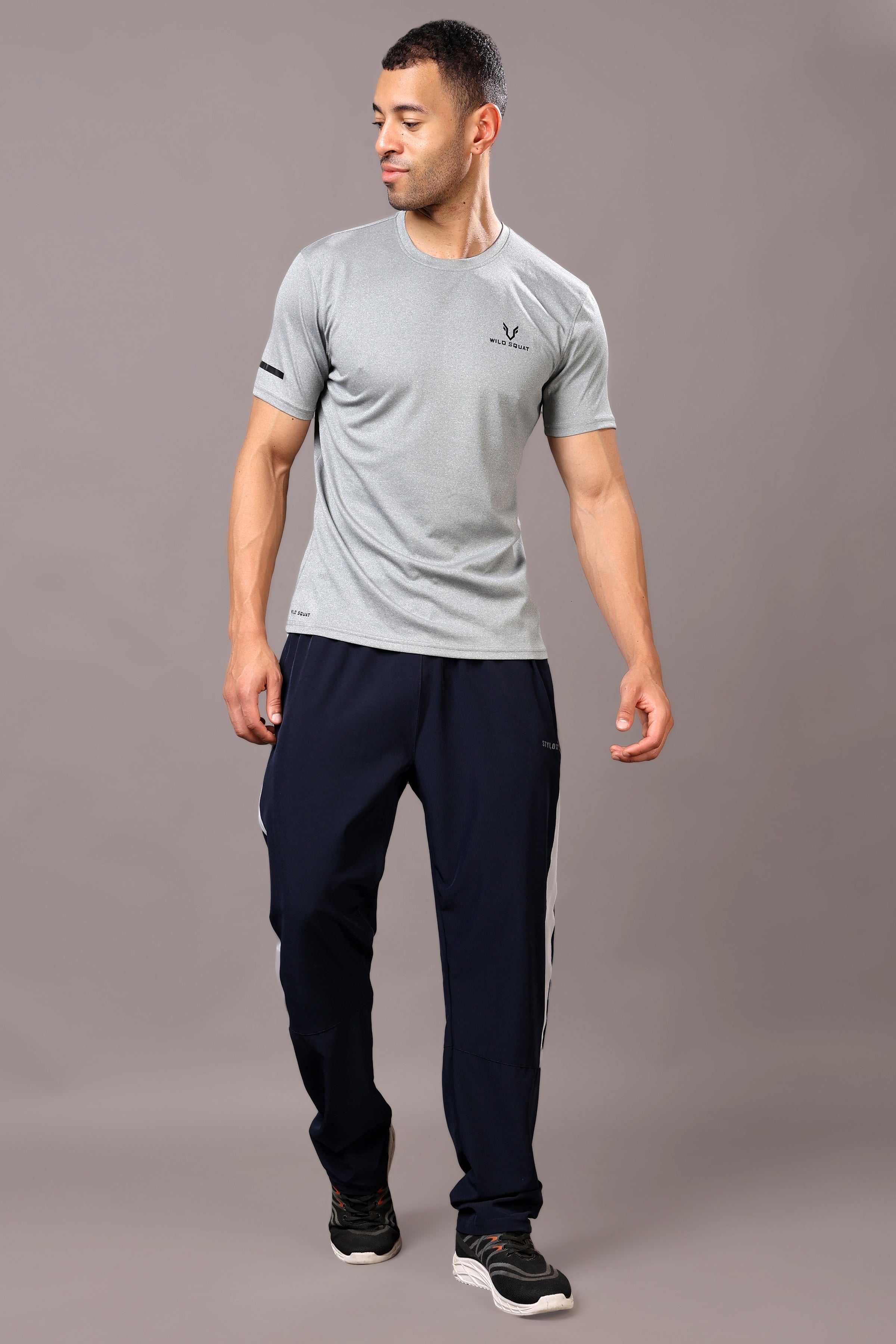 Stylox Classic Men’s Trackpants with Elastic Waist & Side Pockets