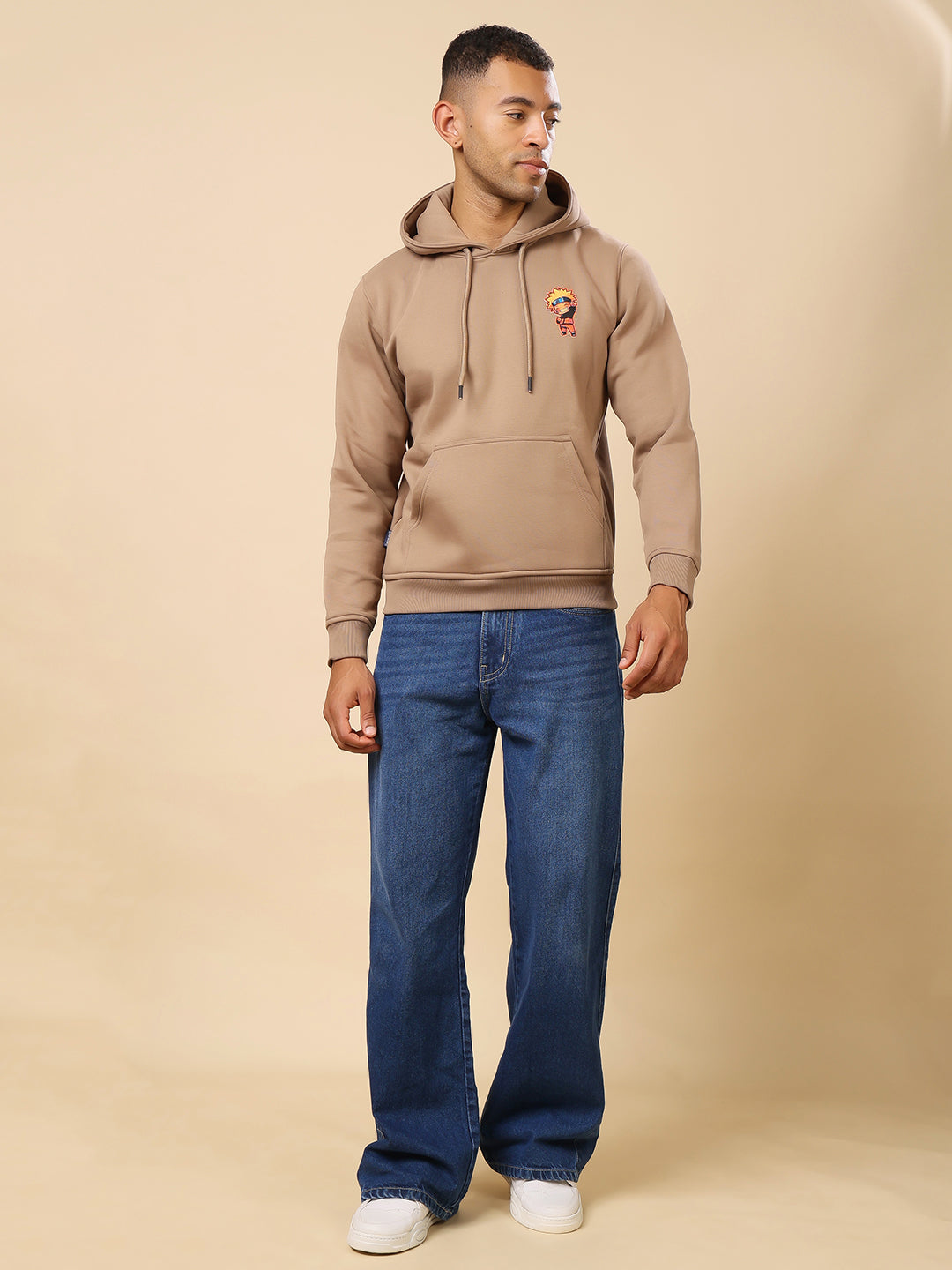 Stylox Regular Fit Men’s Printed Hoodie – Trendy Comfort Wear for Everyday Style