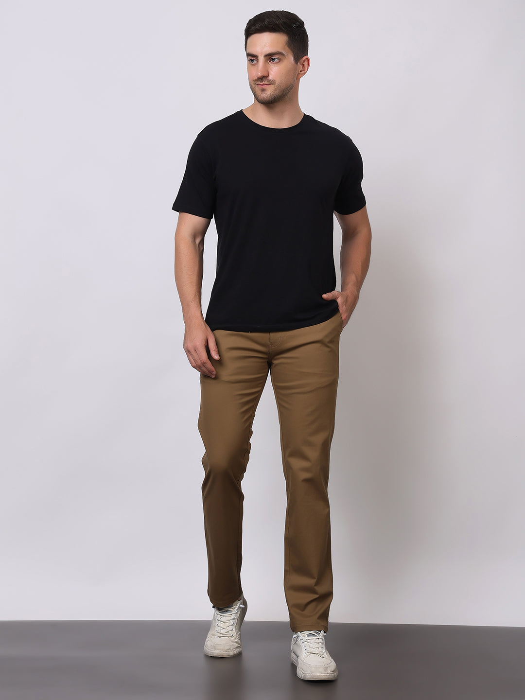 Stylox Men’s Comfort Fit Chinos Trouser | Premium Cotton Pants | Stylish Casual & Office Wear Trousers for Men