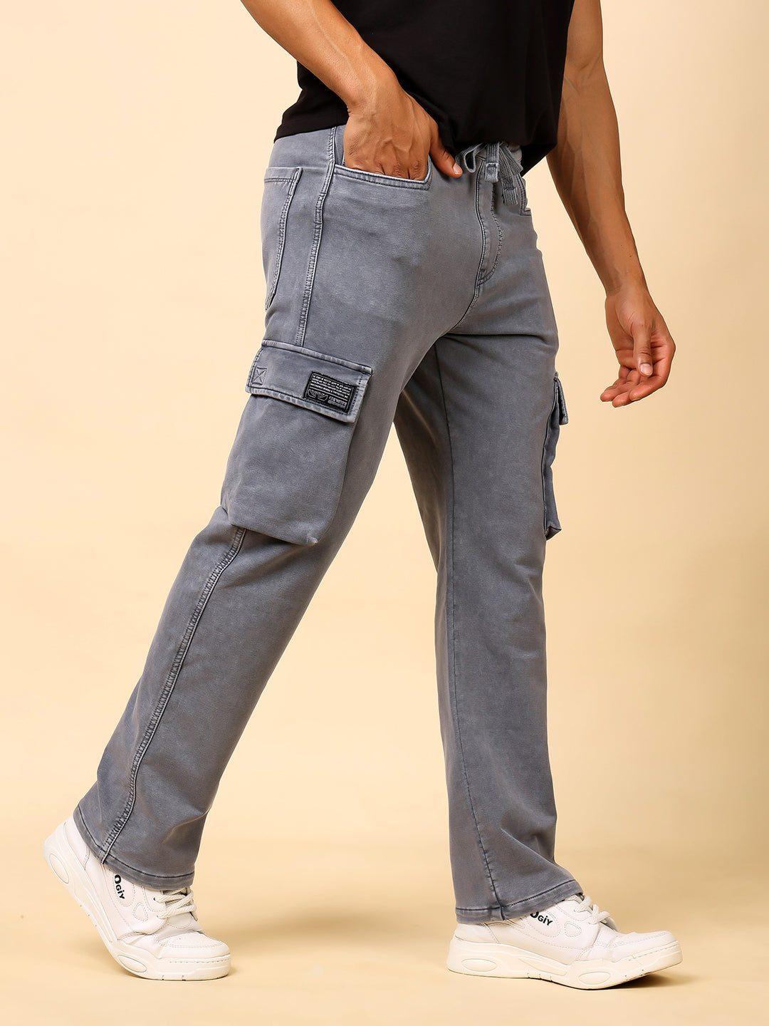 Stylox Comfort Fit Cargo Pants for Men Modern Casual Wear