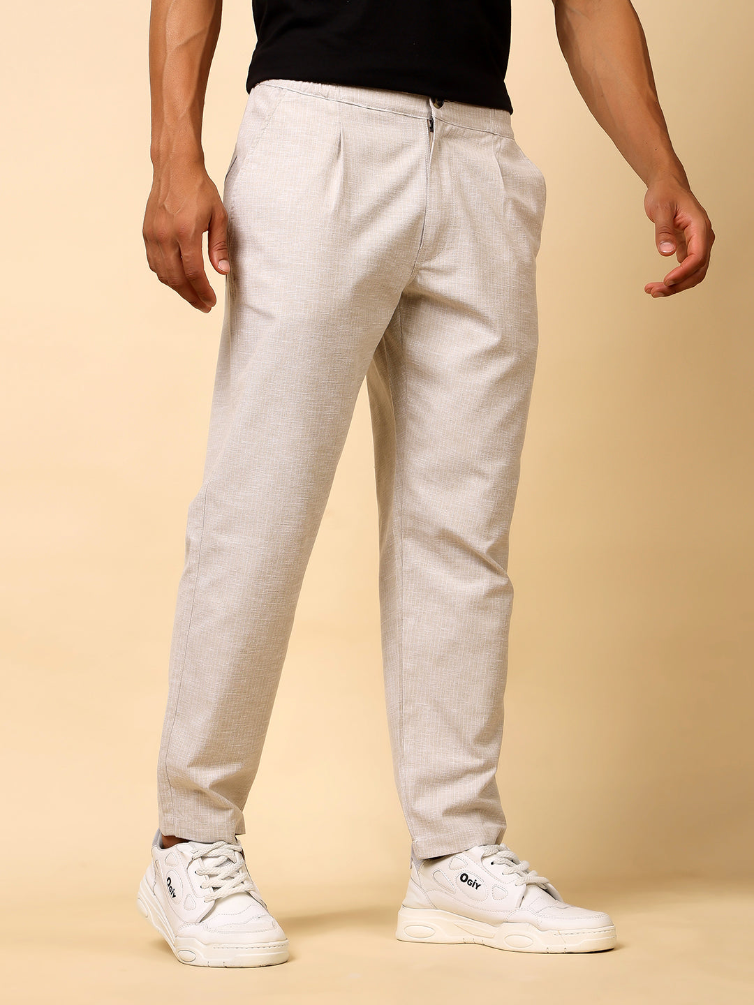 Stylox Men’s Classic Fit Trousers – Comfortable Formal & Casual Wear