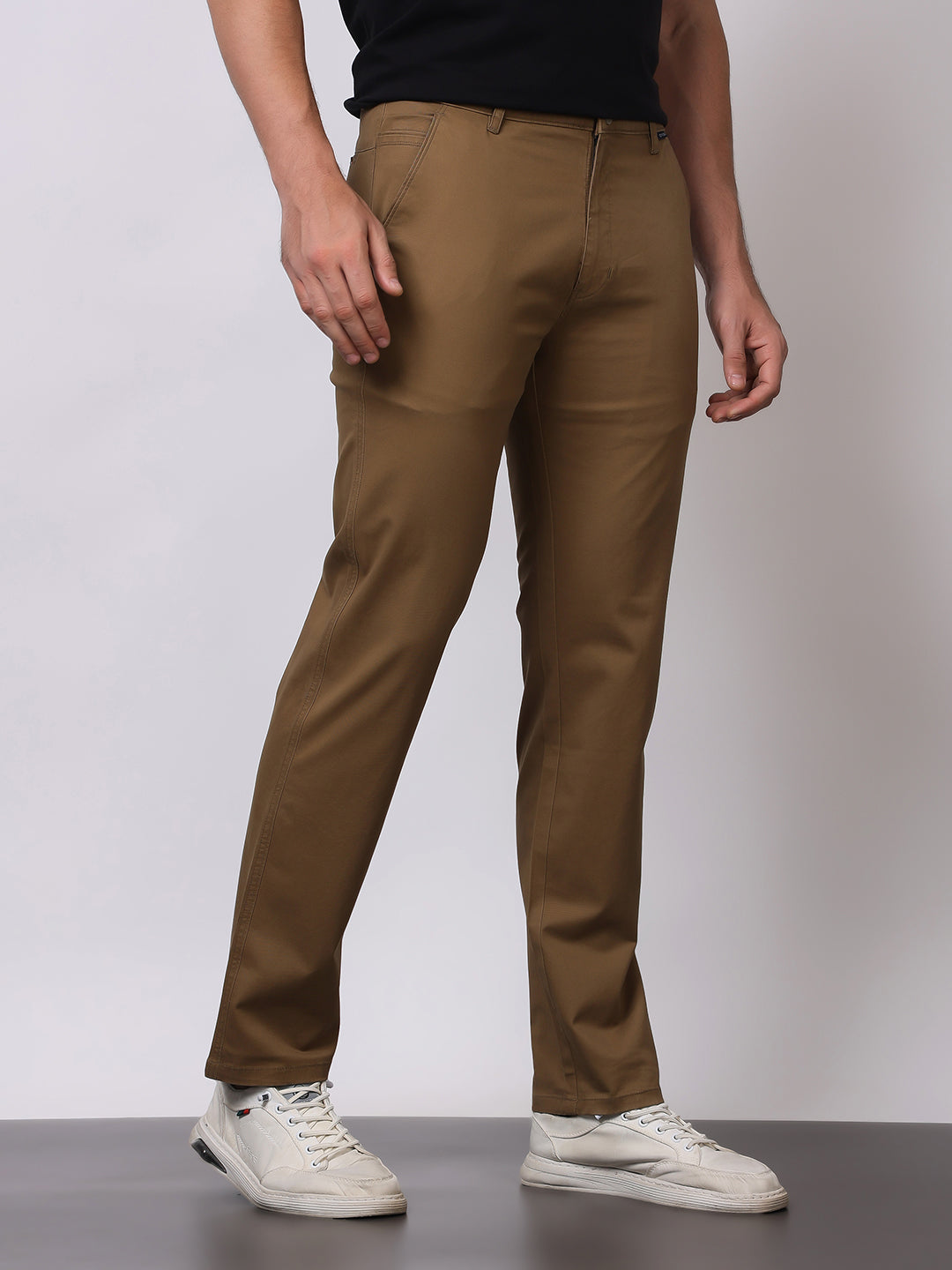 Stylox Men’s Comfort Fit Chinos Trouser | Premium Cotton Pants | Stylish Casual & Office Wear Trousers for Men