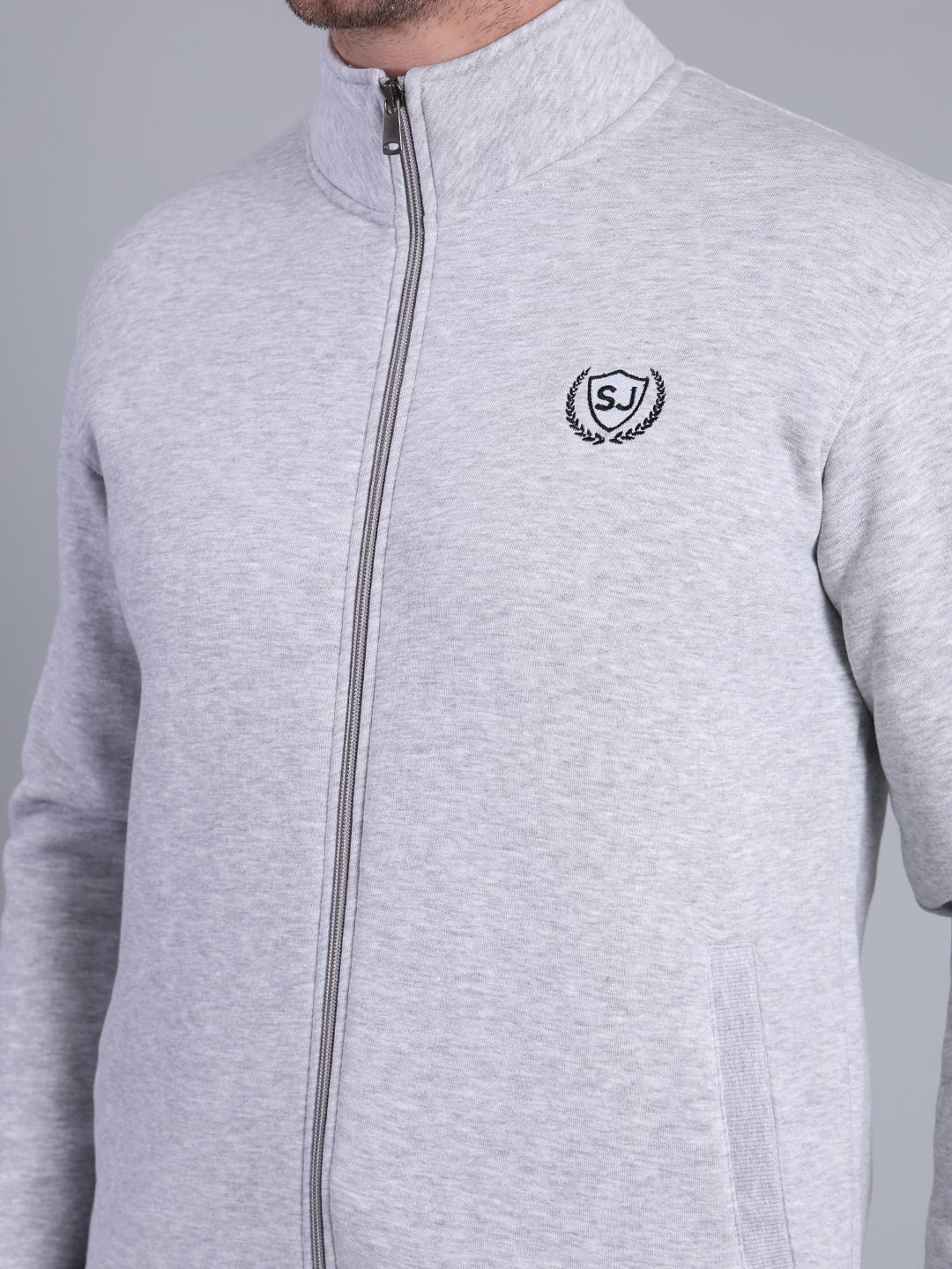 Stylox Men’s Solid Tracksuit Set with Zip-Up Jacket & Joggers – Winter Athleisure Wear