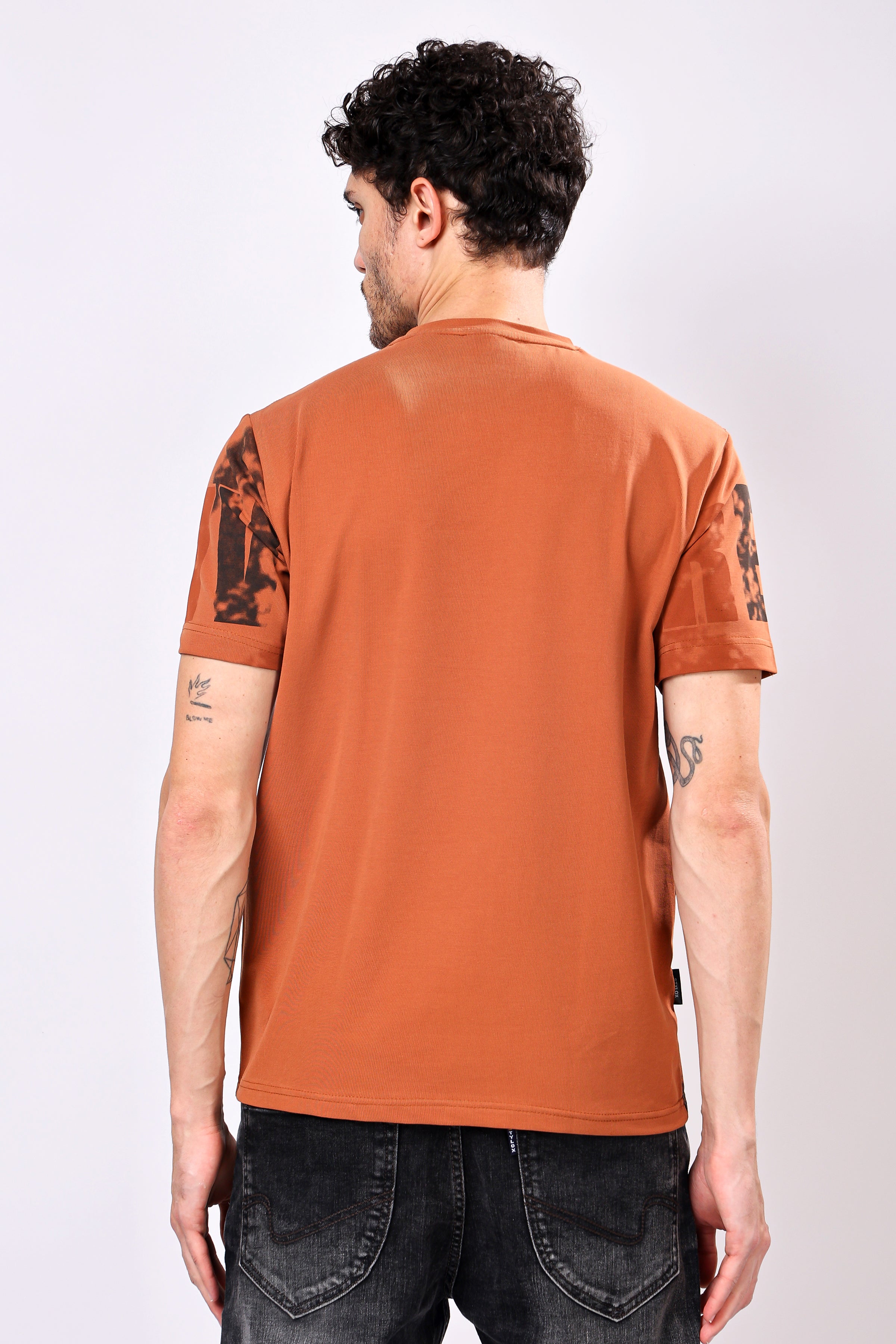 Stylox Men’s Regular Fit Round Neck Half Sleeve Printed T-Shirt | Casual Cotton Graphic Tee for Daily Wear