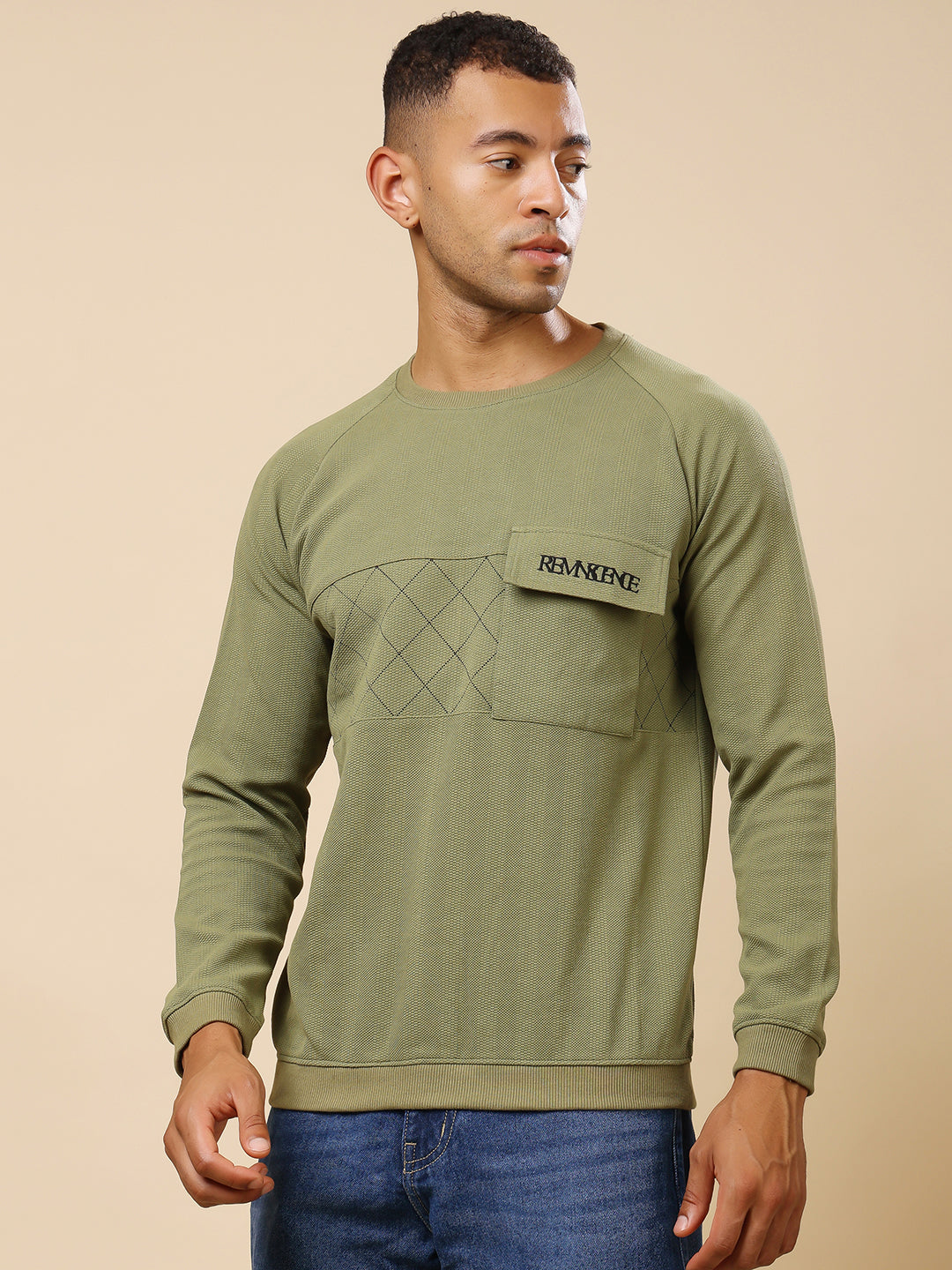 Stylox Men’s Round Neck Full Sleeve Sweatshirt – Classic Fit, Soft Fabric & Cozy Winter Wear