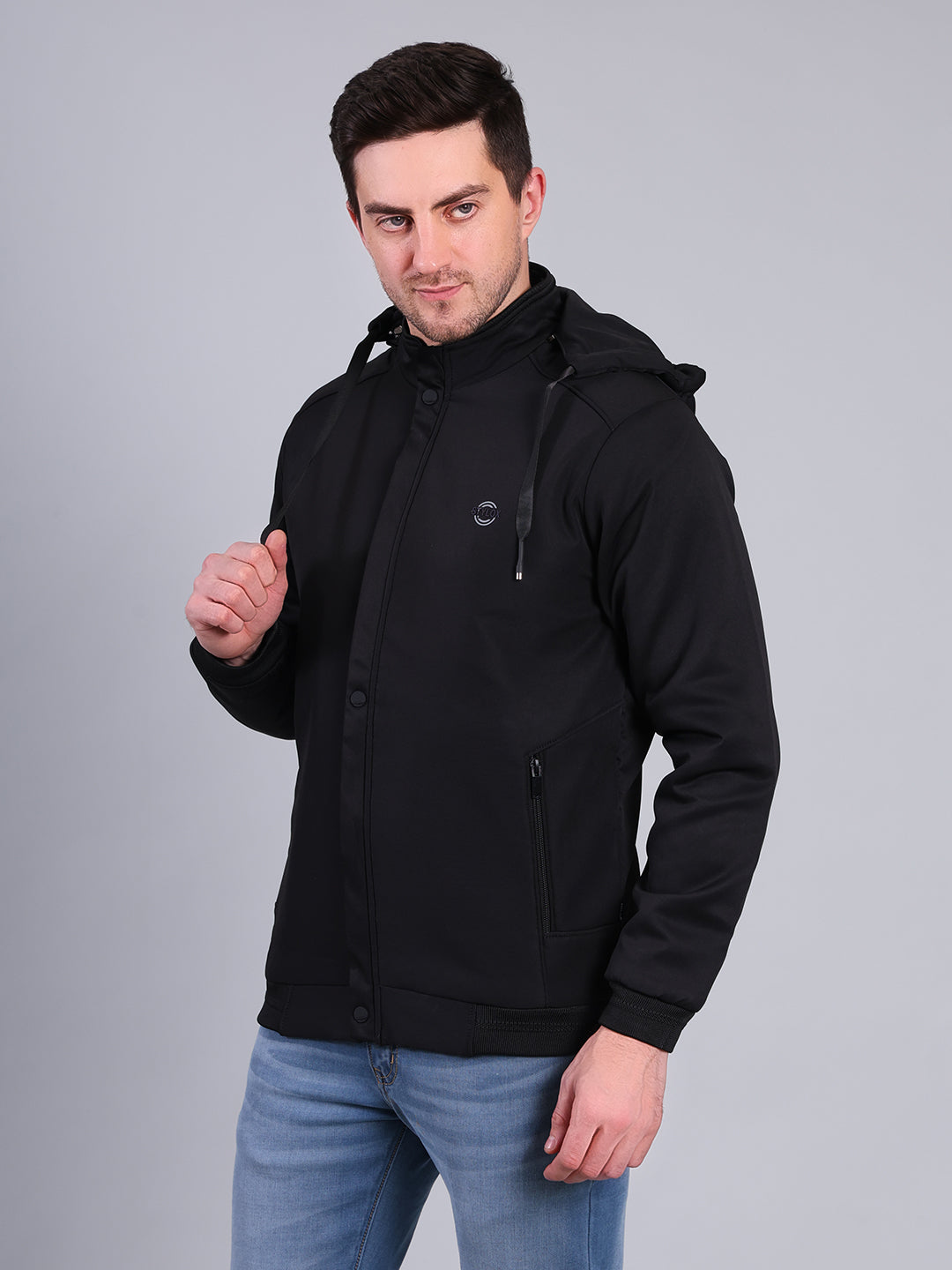 Stylox Men’s Winter Jacket with Hood | Warm Padded Jacket | Stylish Casual Outerwear