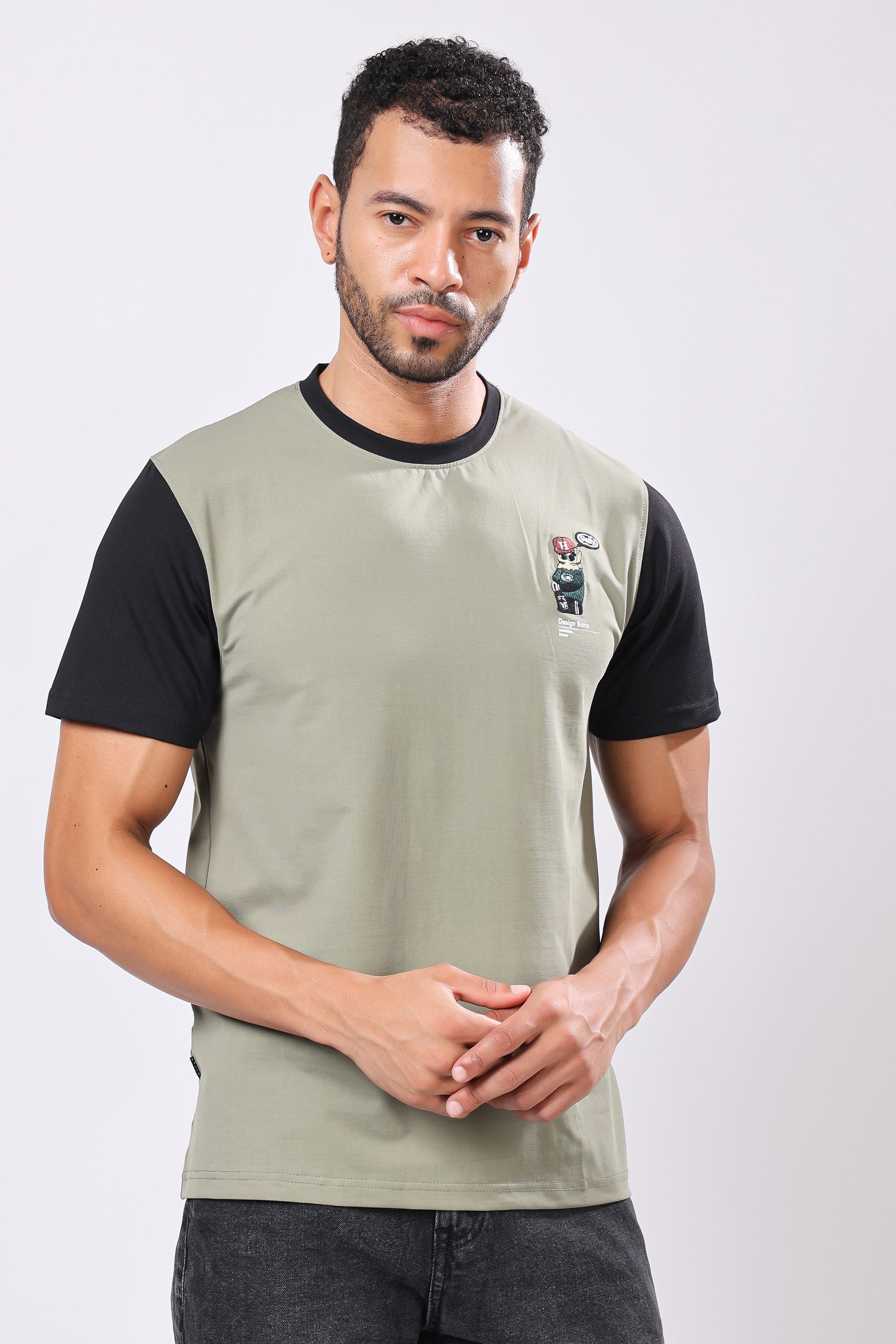 Stylox Printed Round Neck T-Shirt