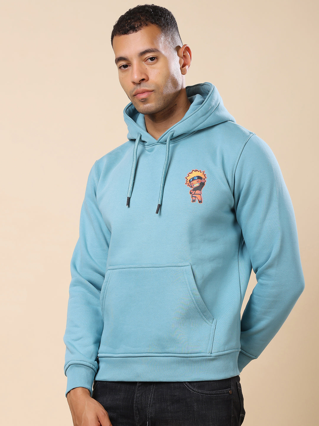 Stylox Regular Fit Men’s Printed Hoodie – Trendy Comfort Wear for Everyday Style