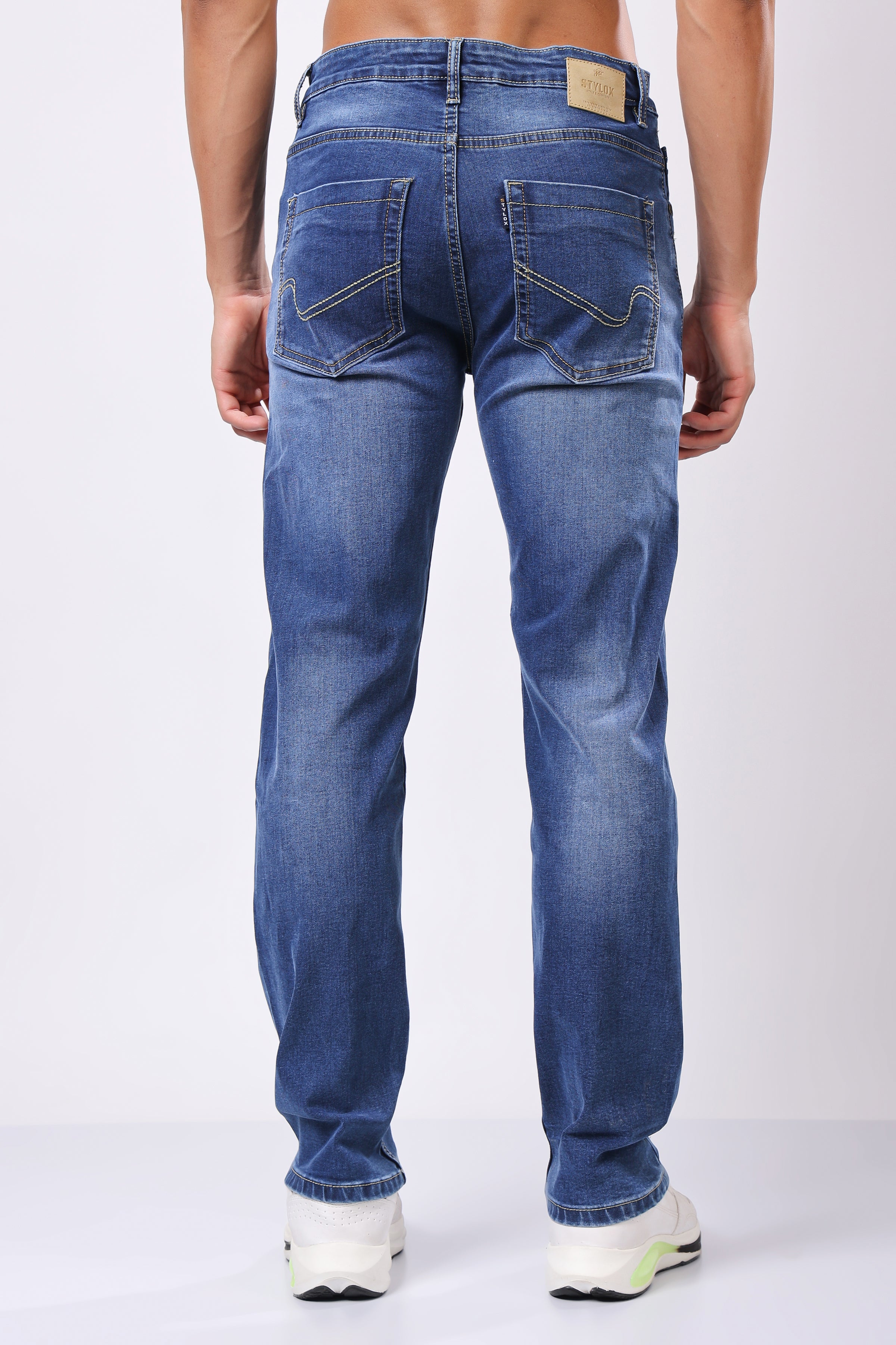 Stylox Comfort Fit Jeans for Men&