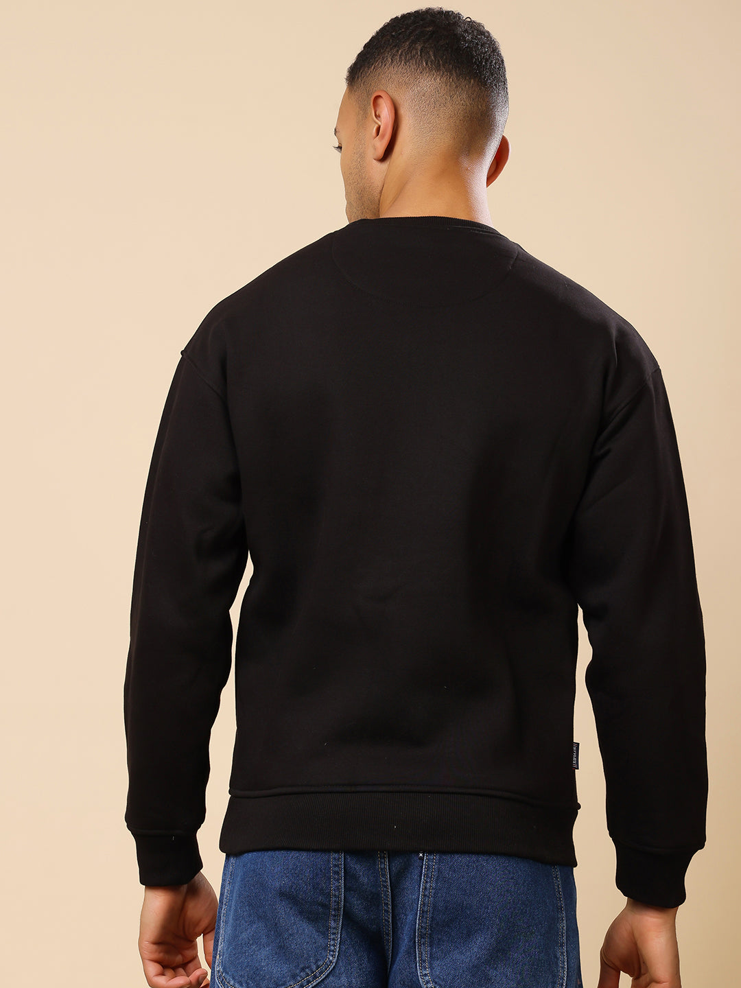 Stylox Men’s Round Neck Full Sleeve Solid Sweatshirt – Minimal Style, Maximum Comfort