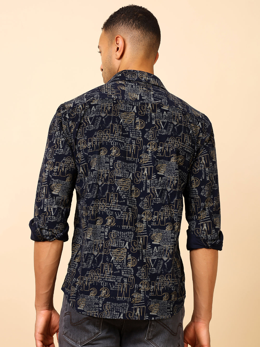 Stylox Regular Fit Full Sleeve Printed Shirt for Men