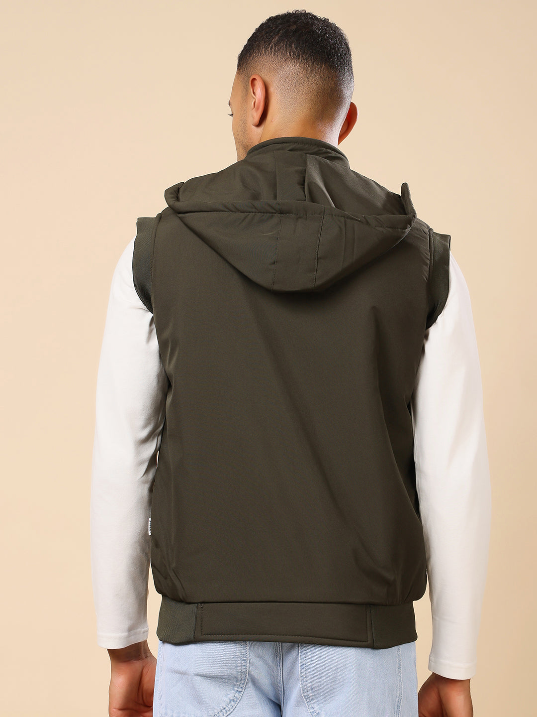 Stylox Sleeveless Solid Men’s Jacket | Lightweight Zip-Up Casual & Sportswear Jacket
