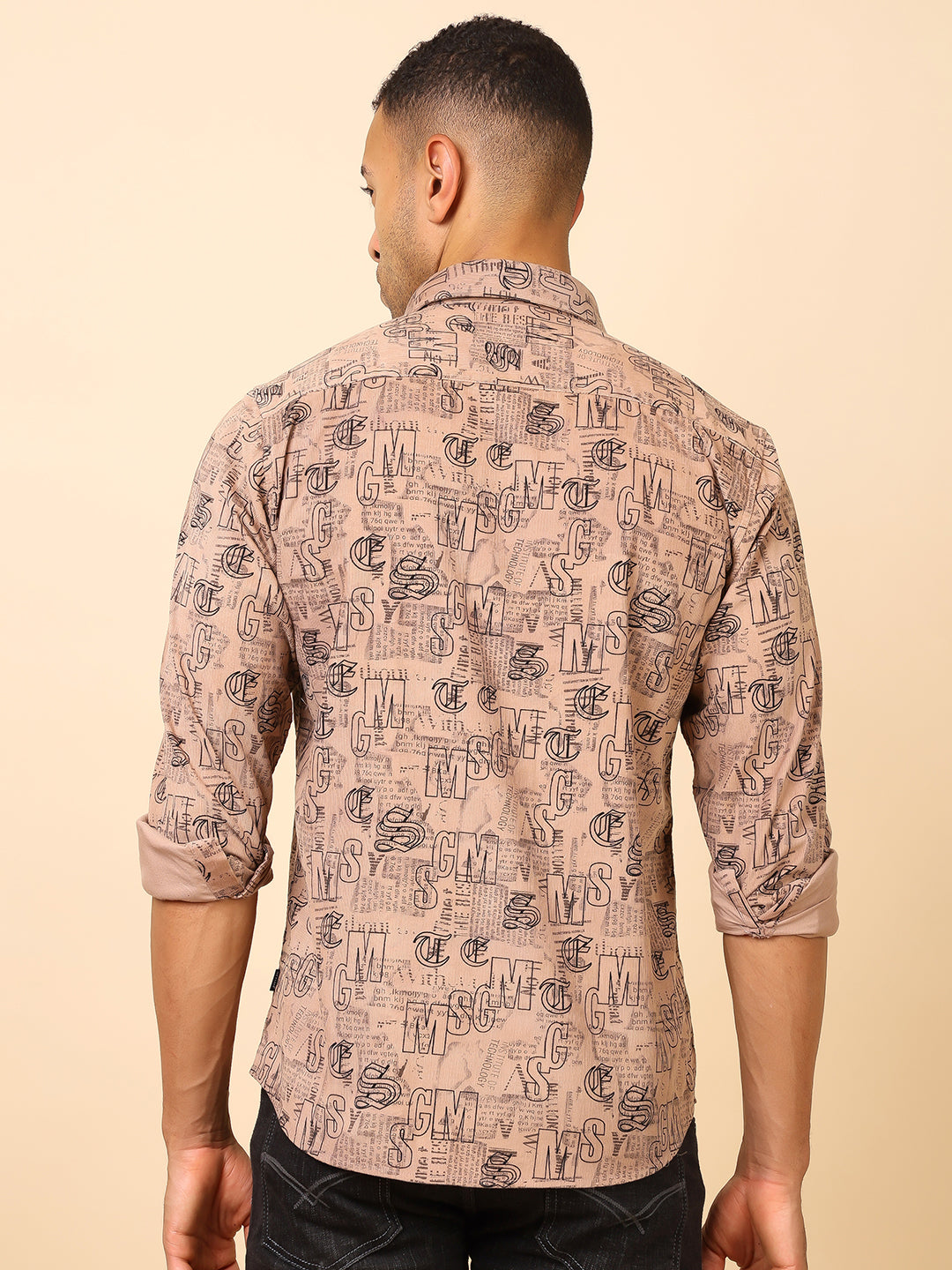 Stylox Regular Fit Full Sleeve Printed Shirt for Men