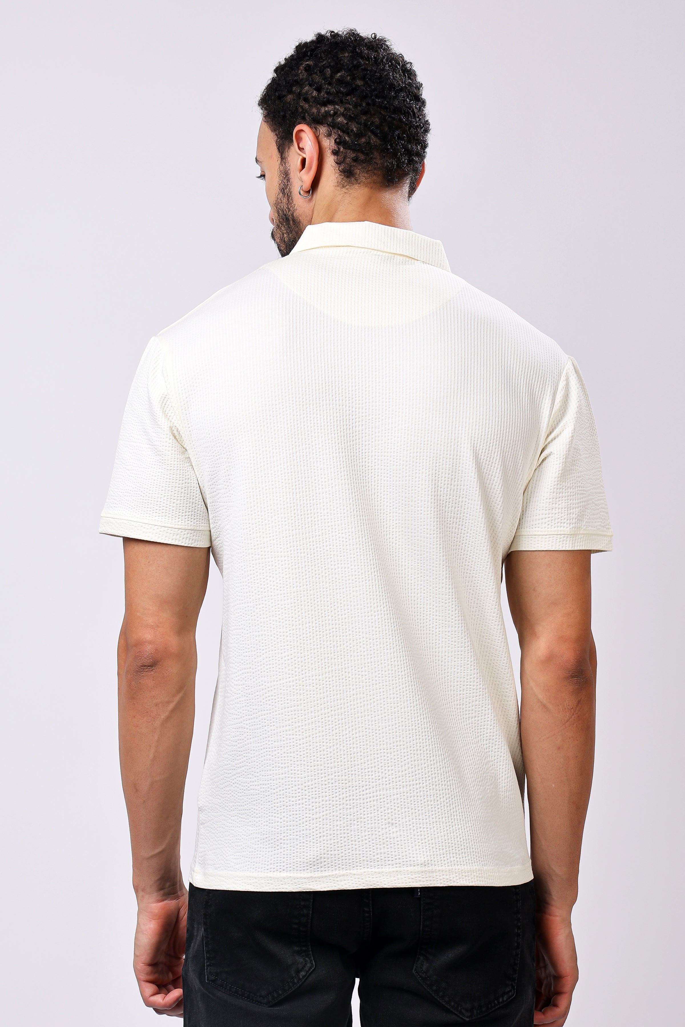 Stylox Solid Polo T-Shirt For Men
