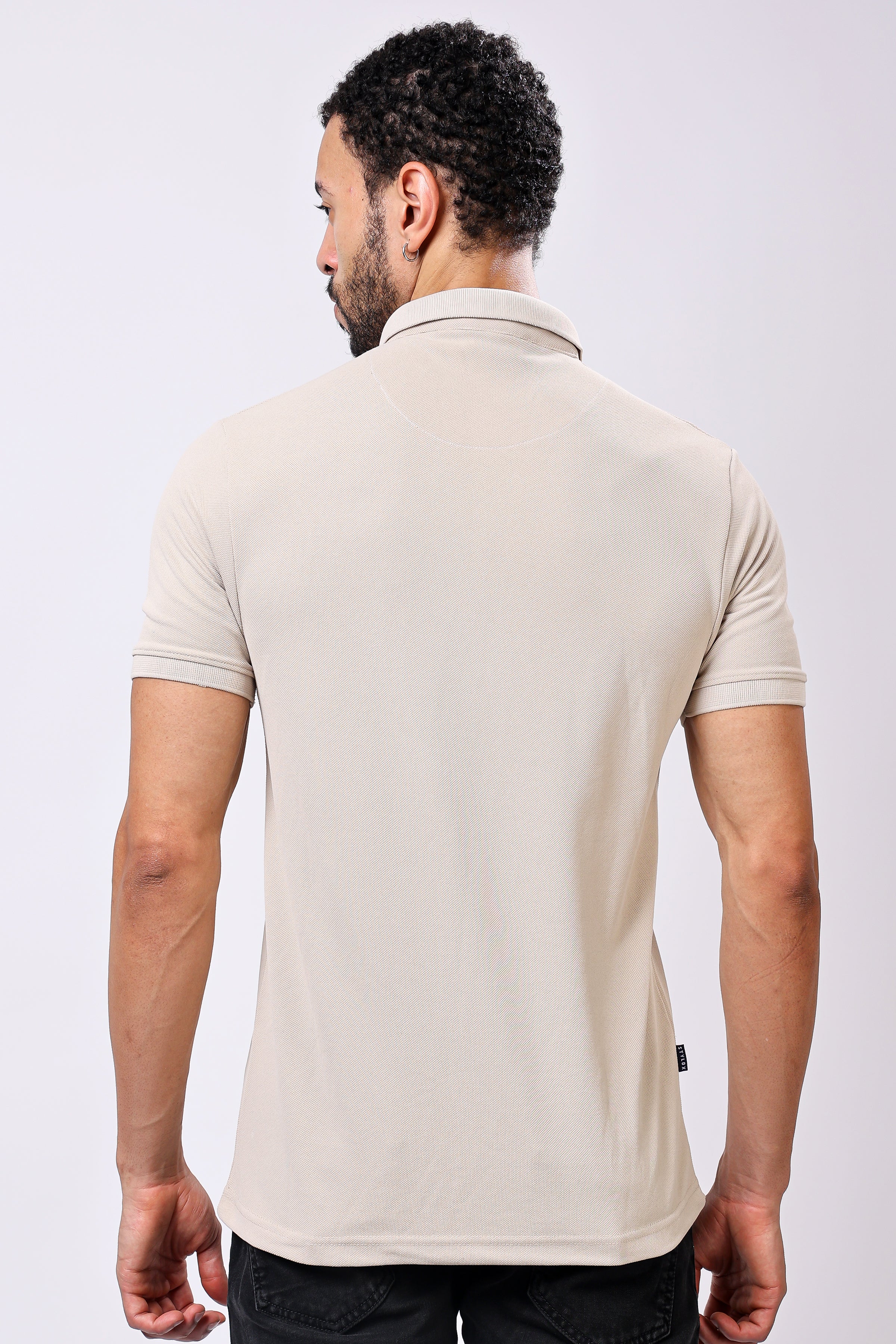 Stylox Solid Polo T-Shirt For Men