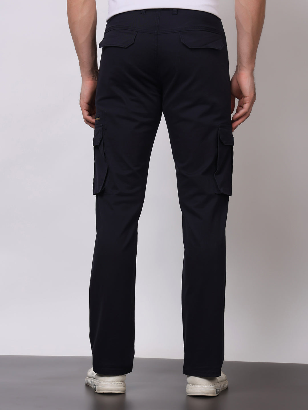 Stylox Men’s Slim Fit Cargo Pants | Cotton Casual Trousers with Multi Pockets | Stylish Outdoor & Everyday Wear Cargos for Men
