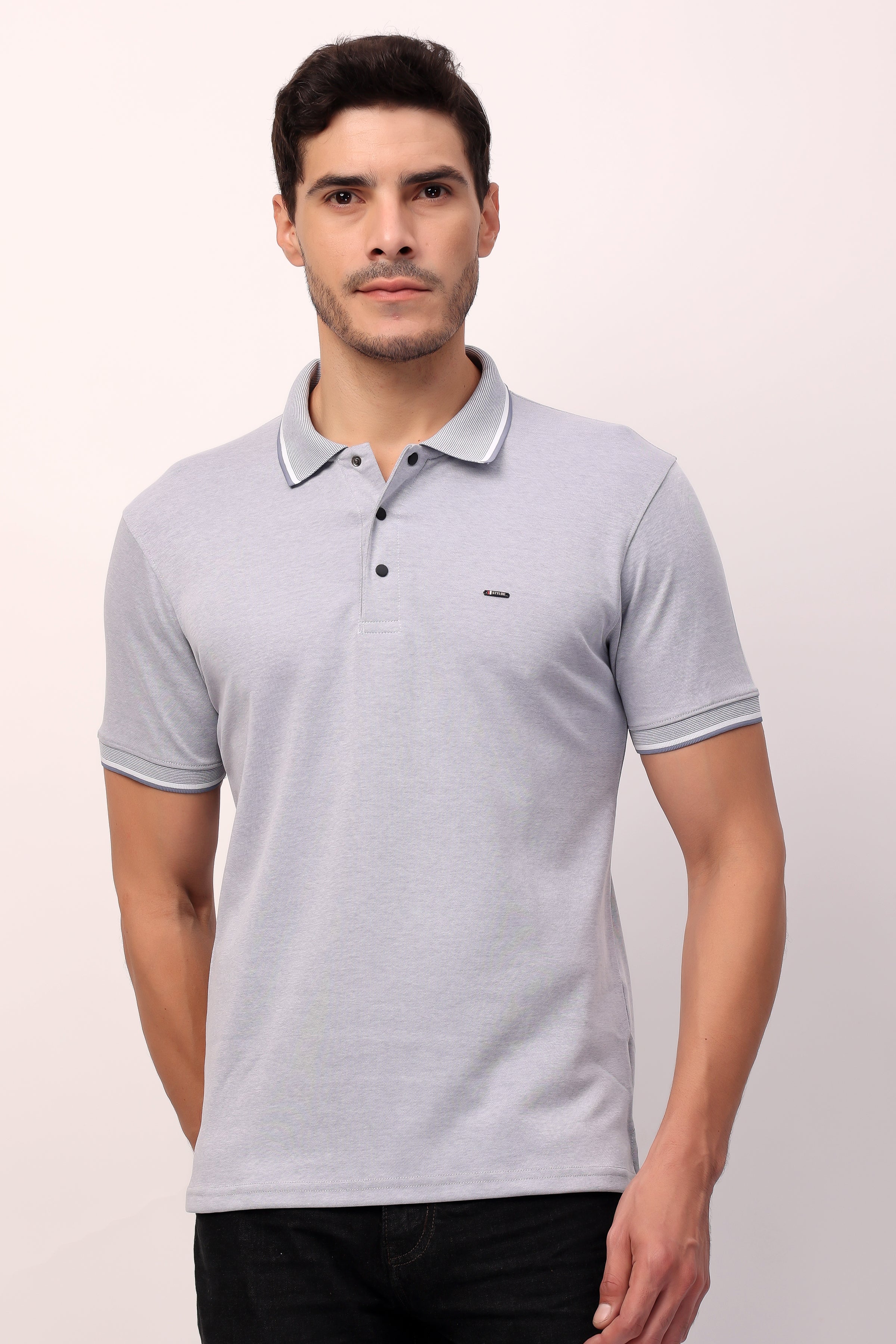 STYLOX SOLID POLO T-SHIRT