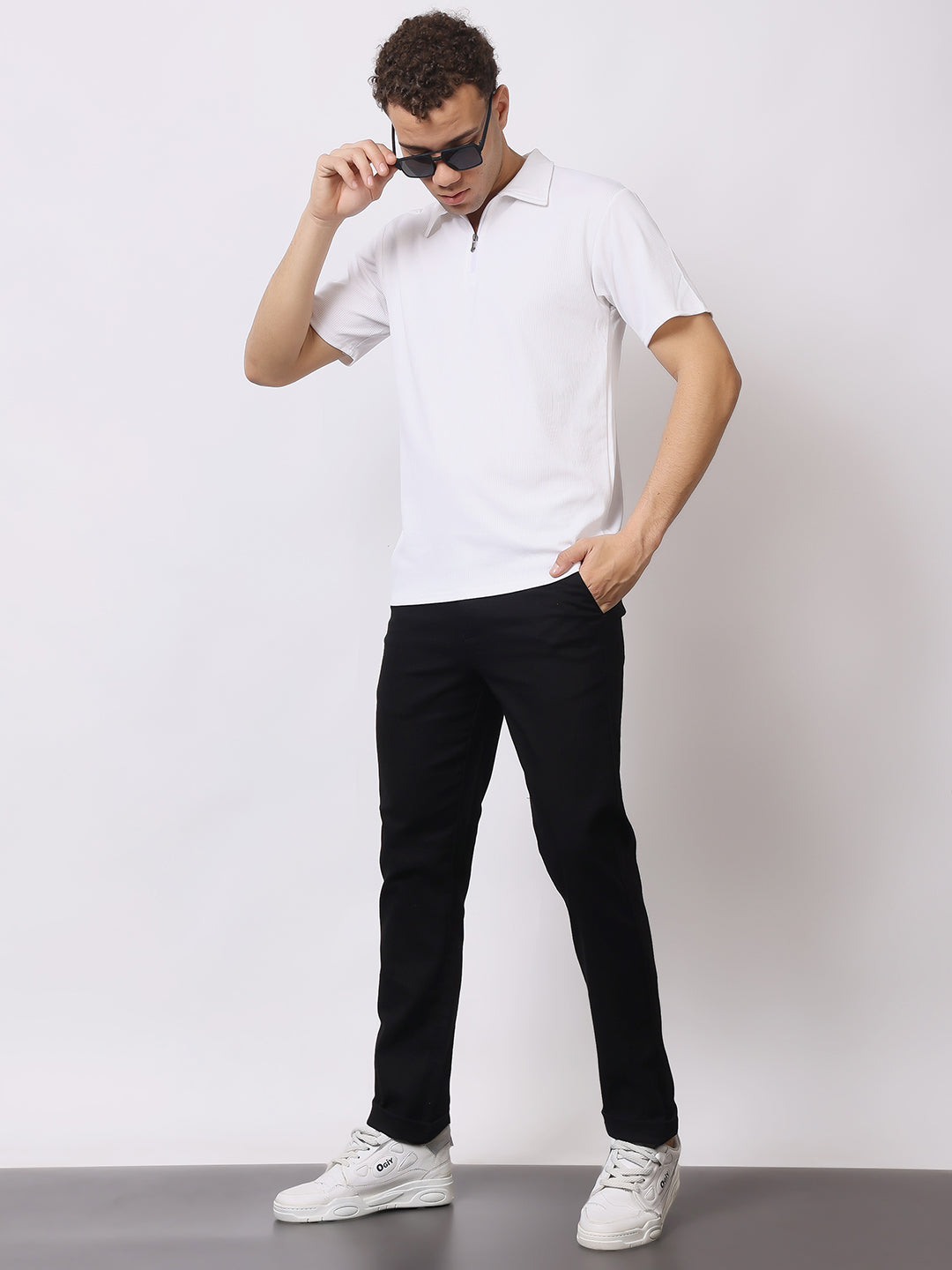 Stylox Men’s Premium Regular Fit Cotton Trousers – Casual & Formal Pants | Breathable Everyday Wear - Stylox