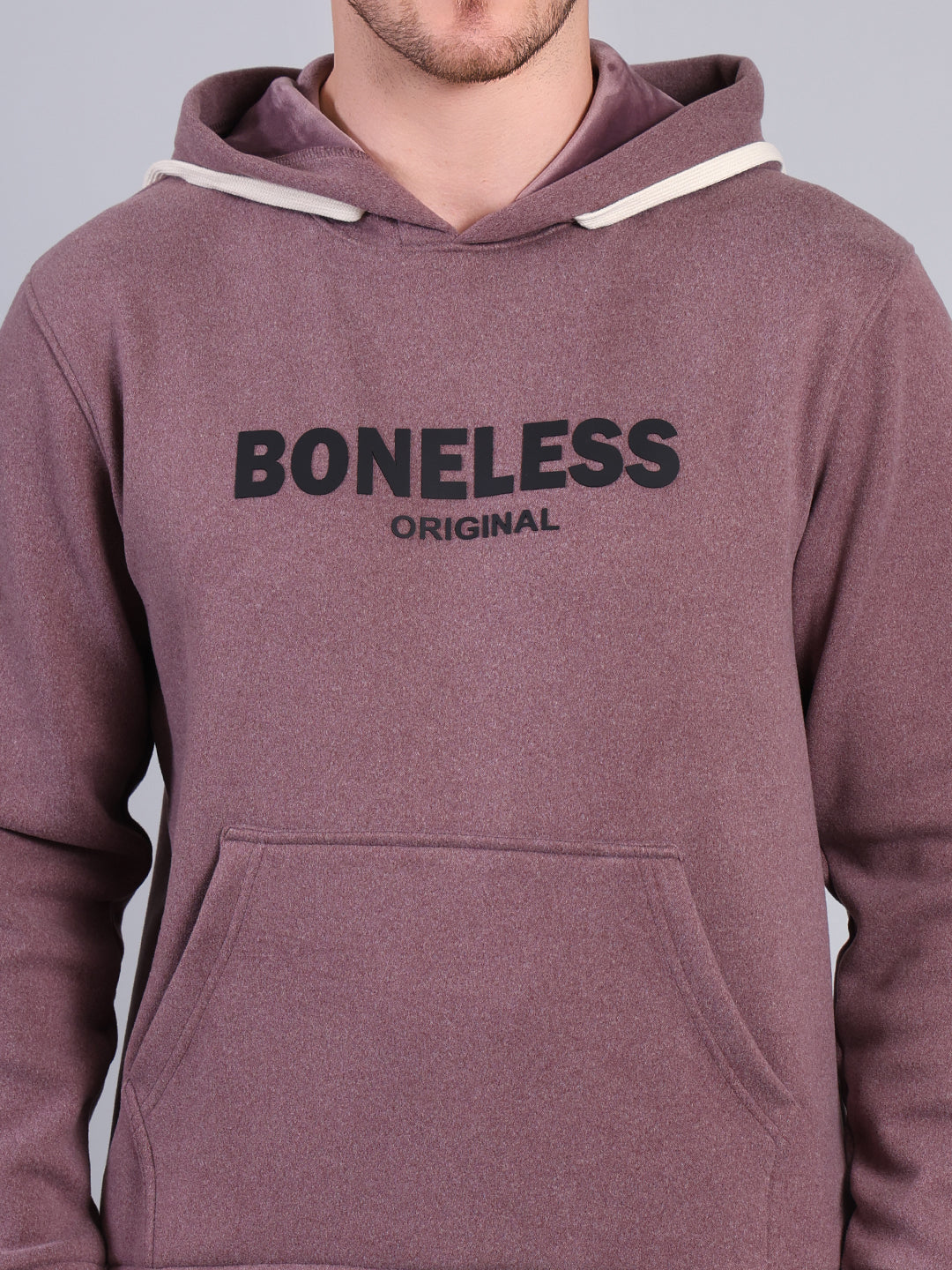 Stylox Men’s Winter Hooded Sweatshirt | Printed Pullover Hoodie with Kangaroo Pocket | Warm Casual Wear