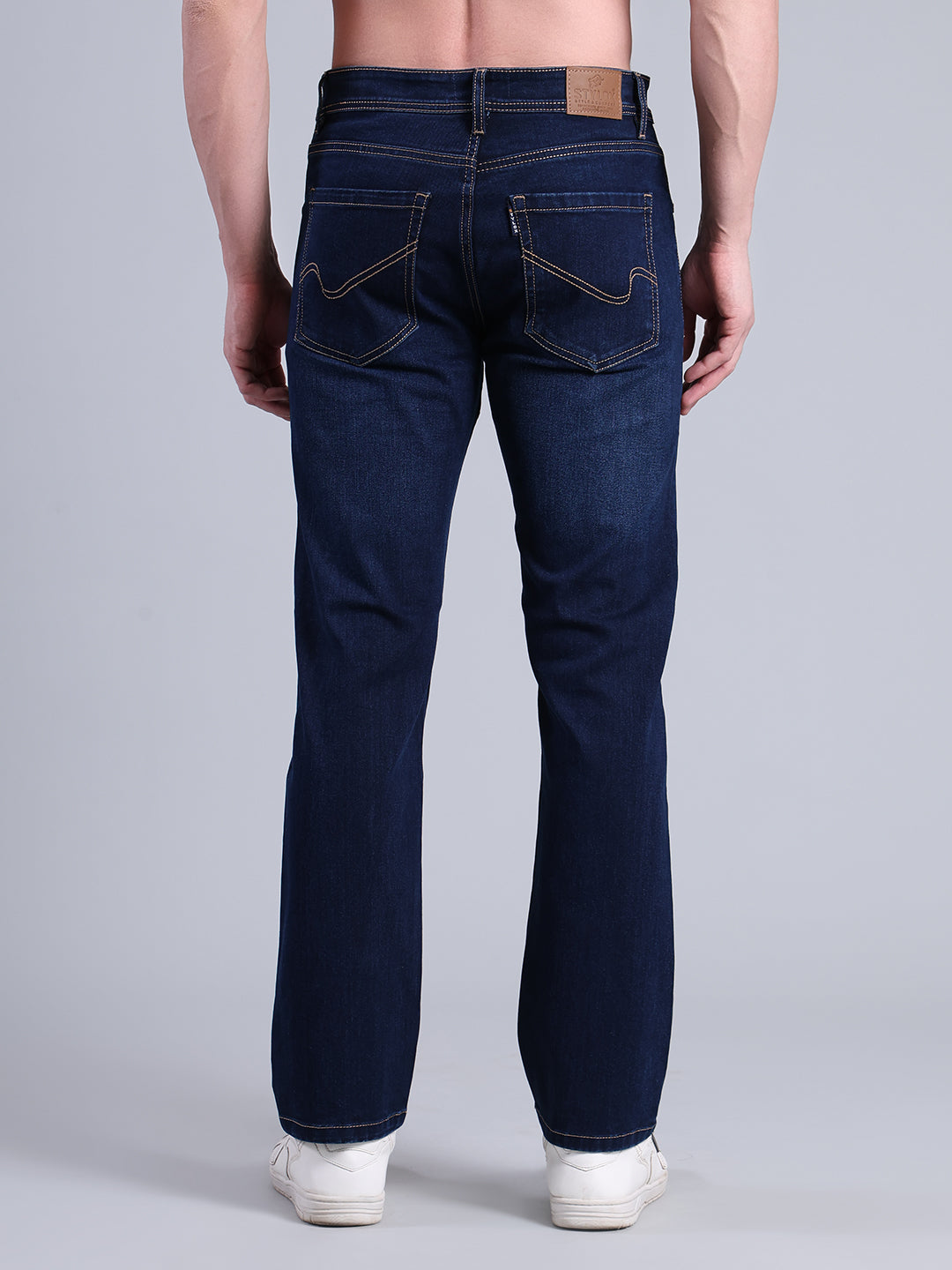 Stylox Men’s Straight Fit Jeans | Classic Denim Jeans for Men | Mid-Rise Everyday Casual Wear Jeans