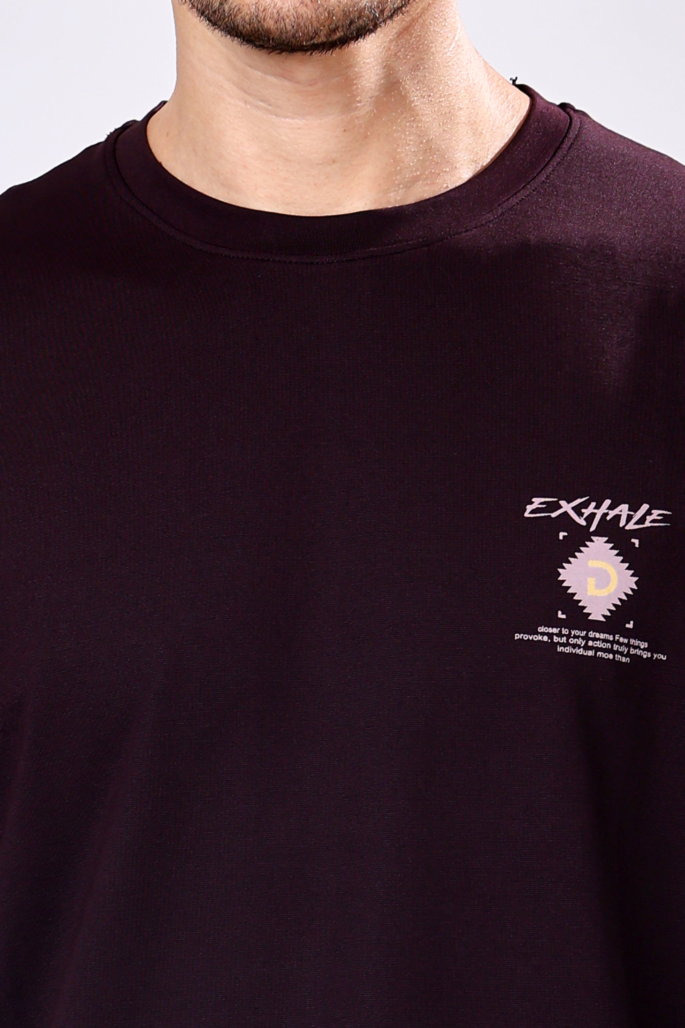 Stylox Men’s Oversized Round Neck Half Sleeve Back Printed T-Shirt | Premium Cotton Loose Fit Graphic Tee for Streetwear