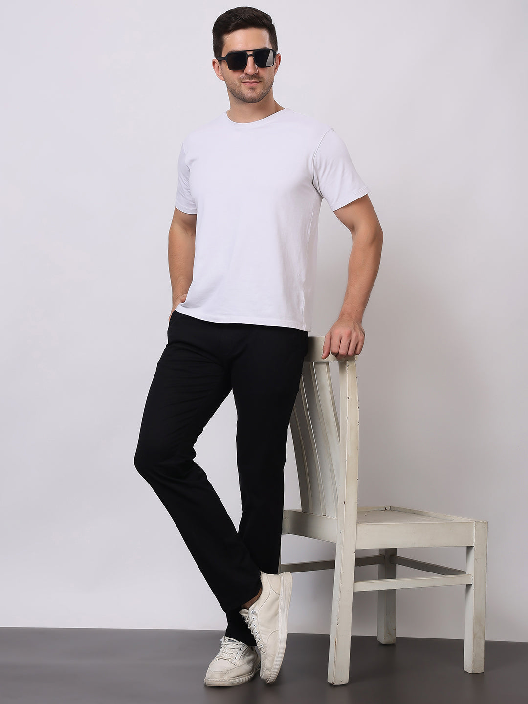 Stylox Men’s Comfort Fit Chinos Trouser | Premium Cotton Pants | Stylish Casual & Office Wear Trousers for Men