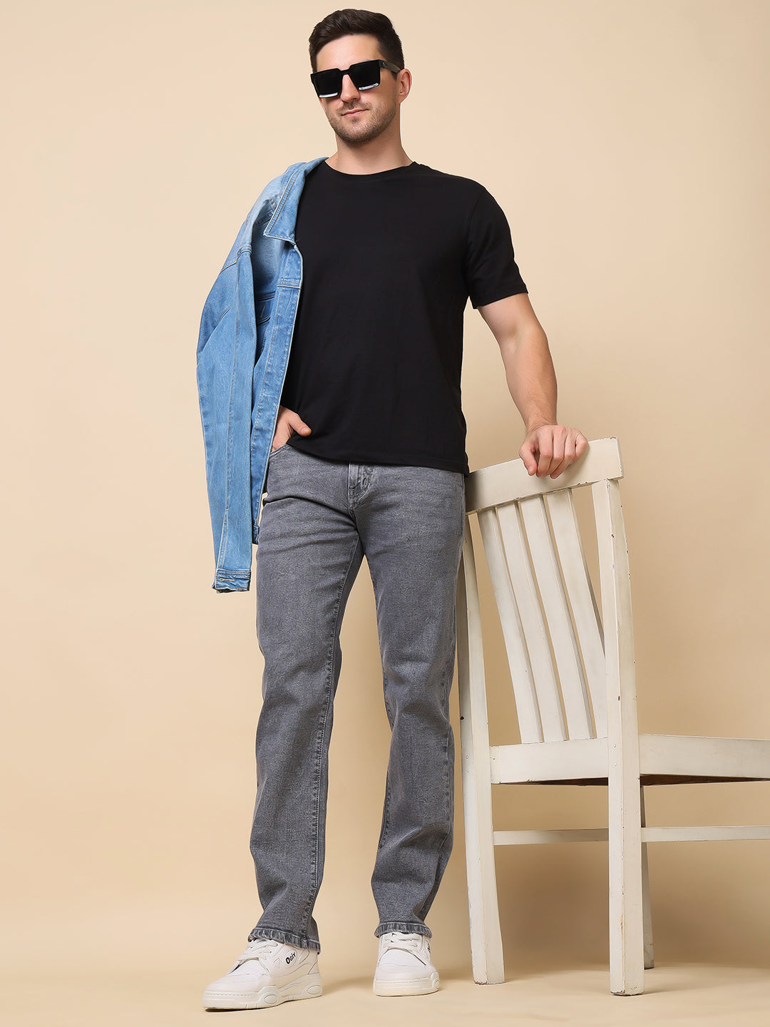 Stylox Men’s Comfort Fit Jeans – Premium Denim for All-Day Ease