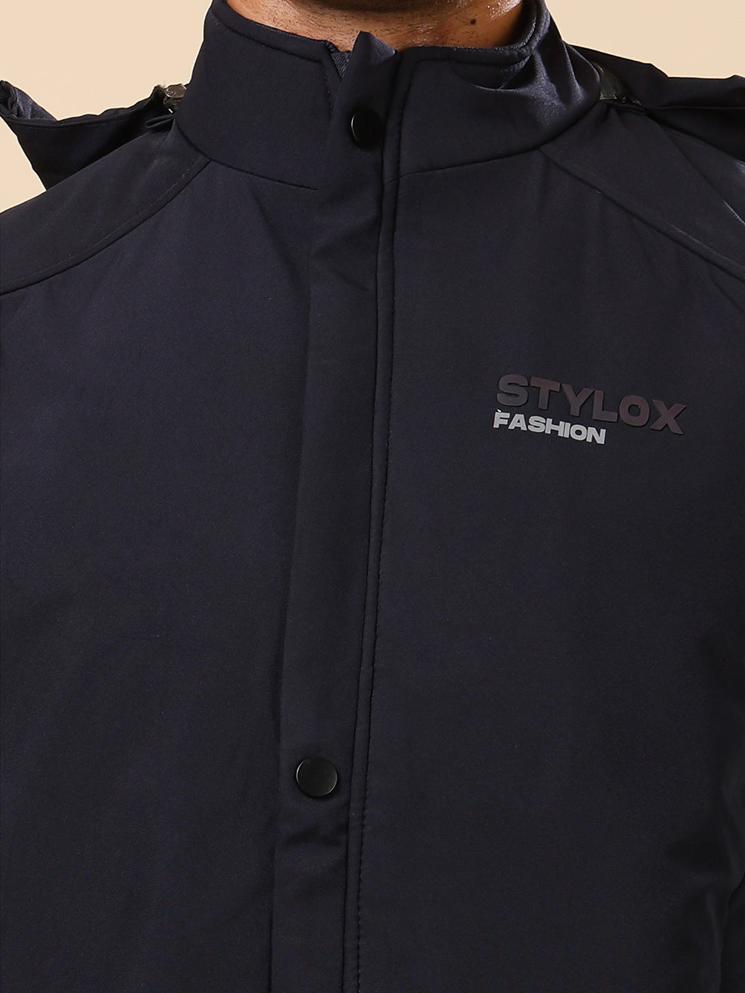 Stylox Sleeveless Solid Men’s Jacket | Lightweight Zip-Up Casual & Sportswear Jacket