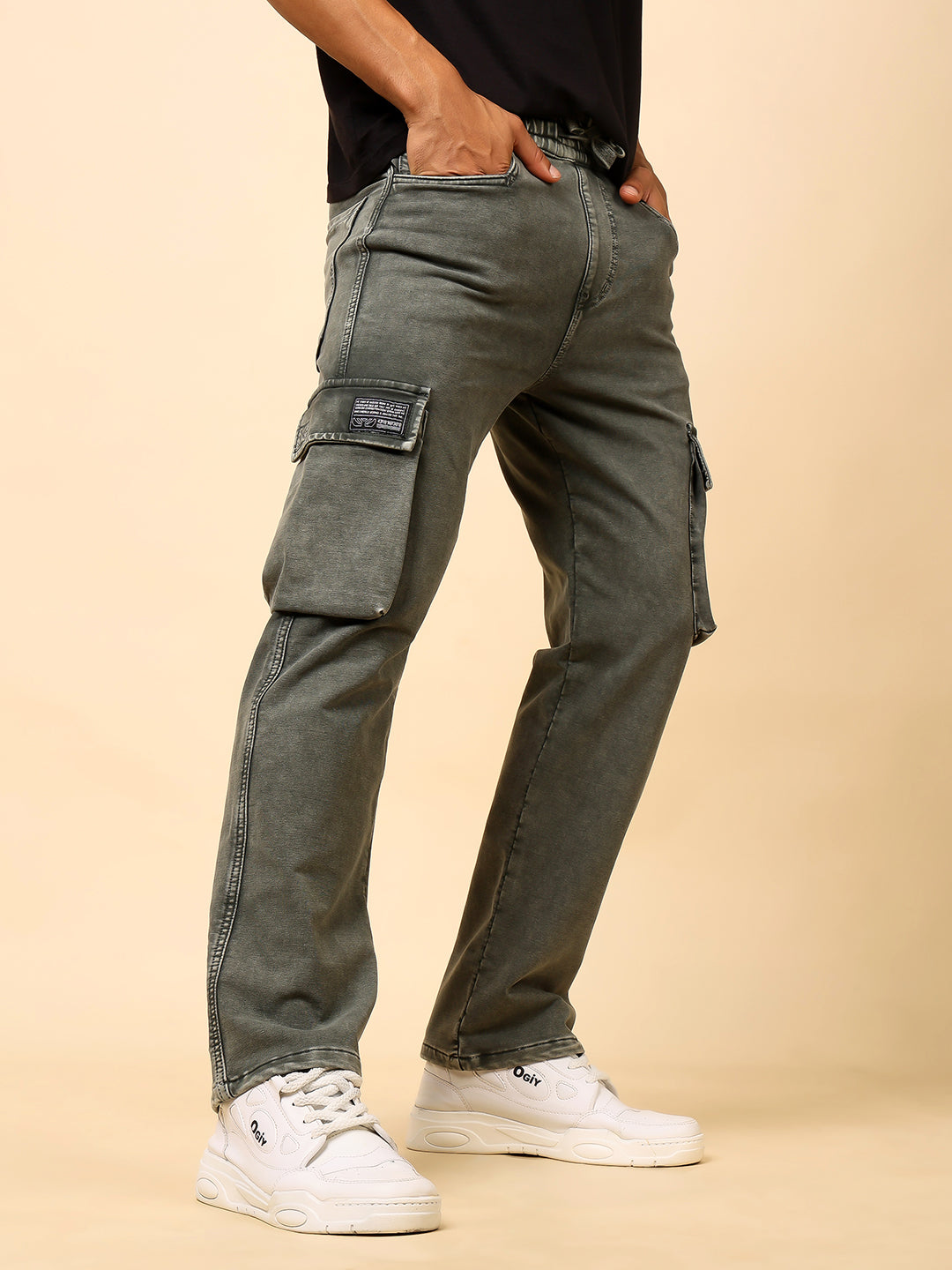 Stylox Comfort Fit Cargo Pants for Men Modern Casual Wear