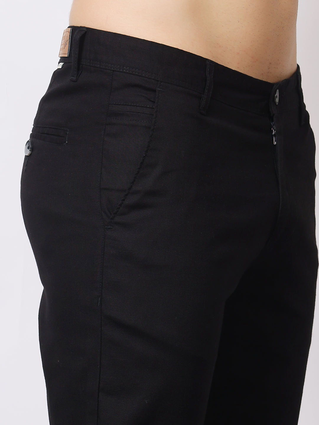 Stylox Men’s Premium Regular Fit Cotton Trousers – Casual & Formal Pants | Breathable Everyday Wear - Stylox