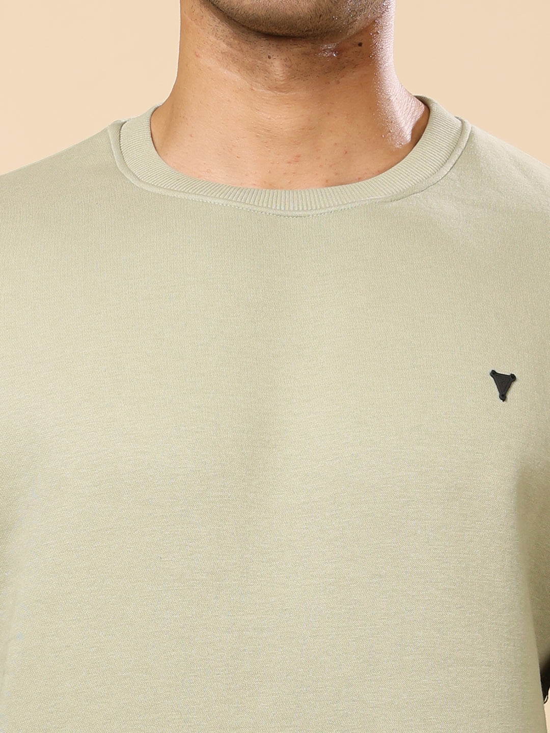 Stylox Men’s Round Neck Full Sleeve Solid Sweatshirt – Minimal Style, Maximum Comfort