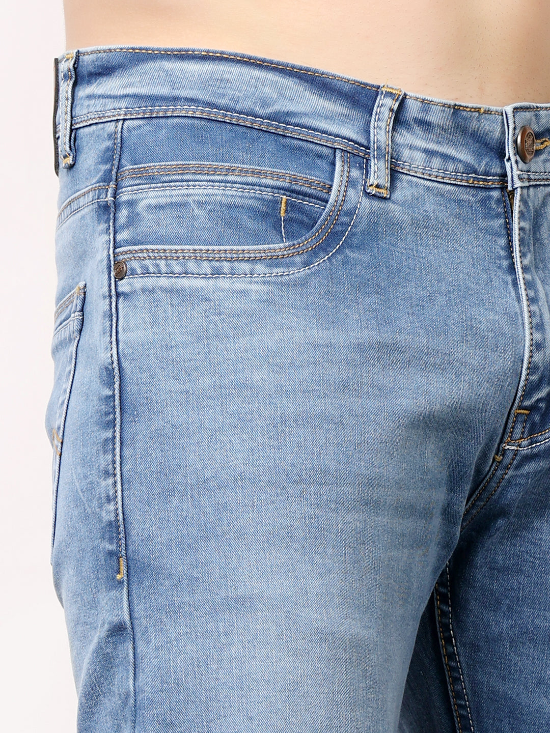 Stylox Comfort Fit Solid Men’s Jeans – Relaxed Style & All-Day Comfort J-11