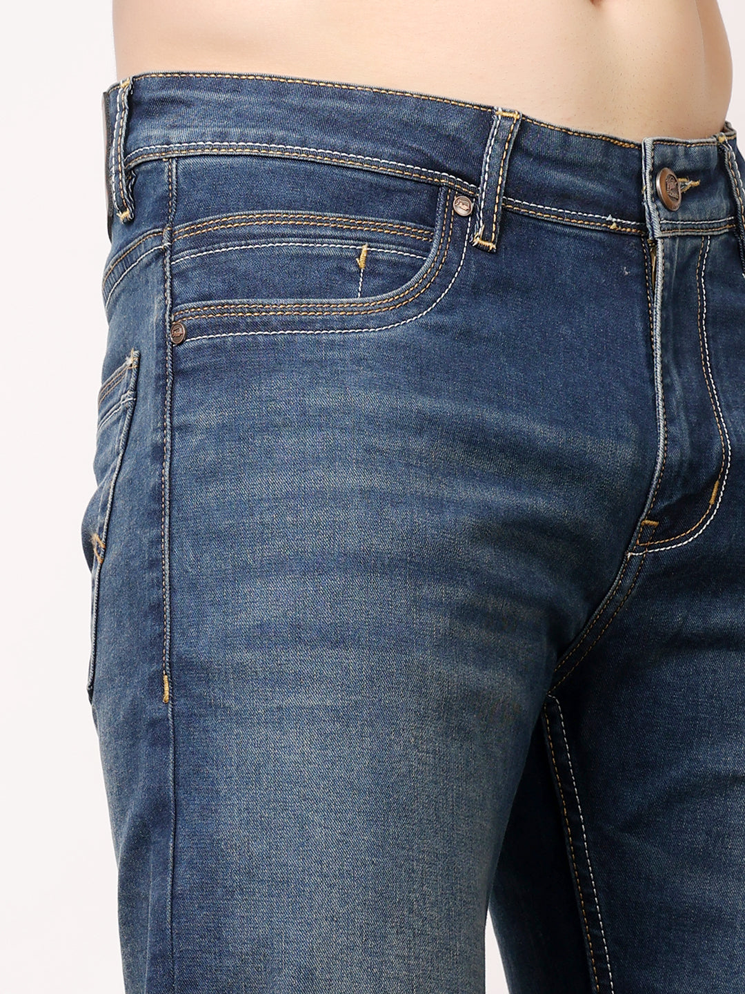 Stylox Comfort Fit Solid Men’s Jeans – Relaxed Style & All-Day Comfort J-11