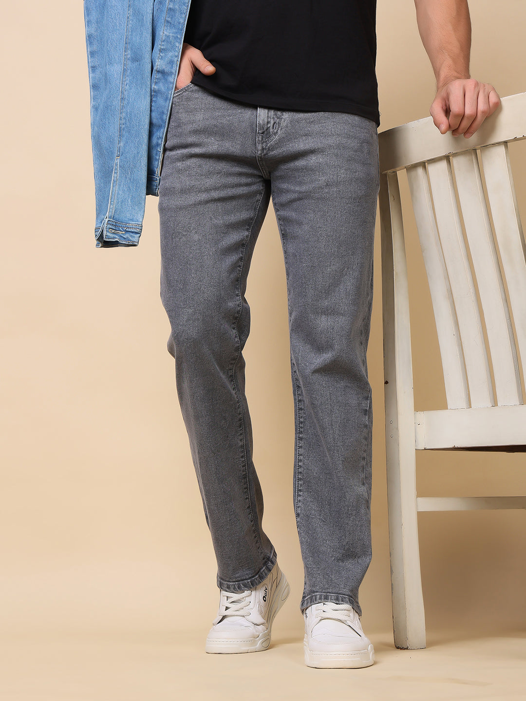 Stylox Men’s Comfort Fit Jeans – Premium Denim for All-Day Ease