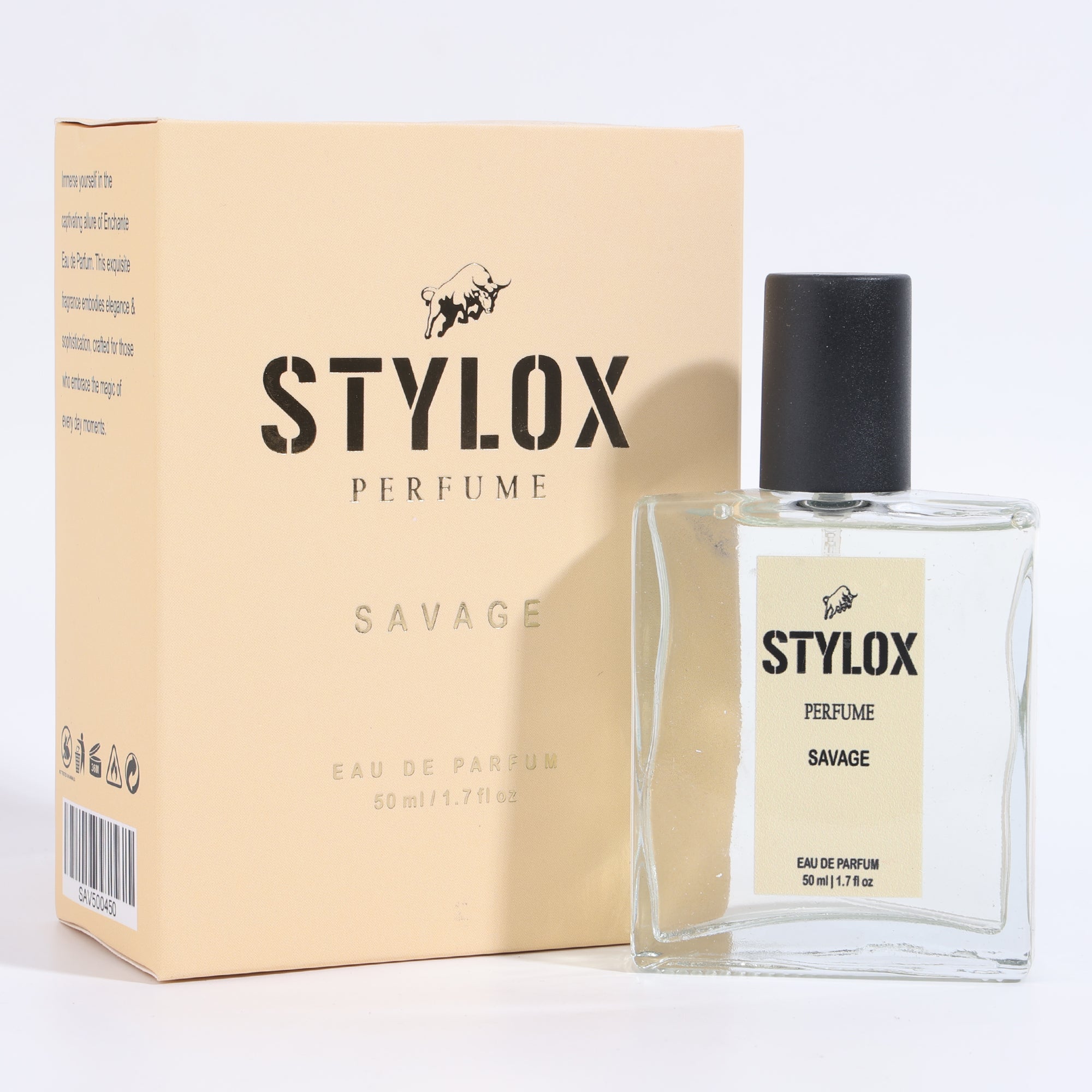 Stylox Savage EAU DE Perfume For Men