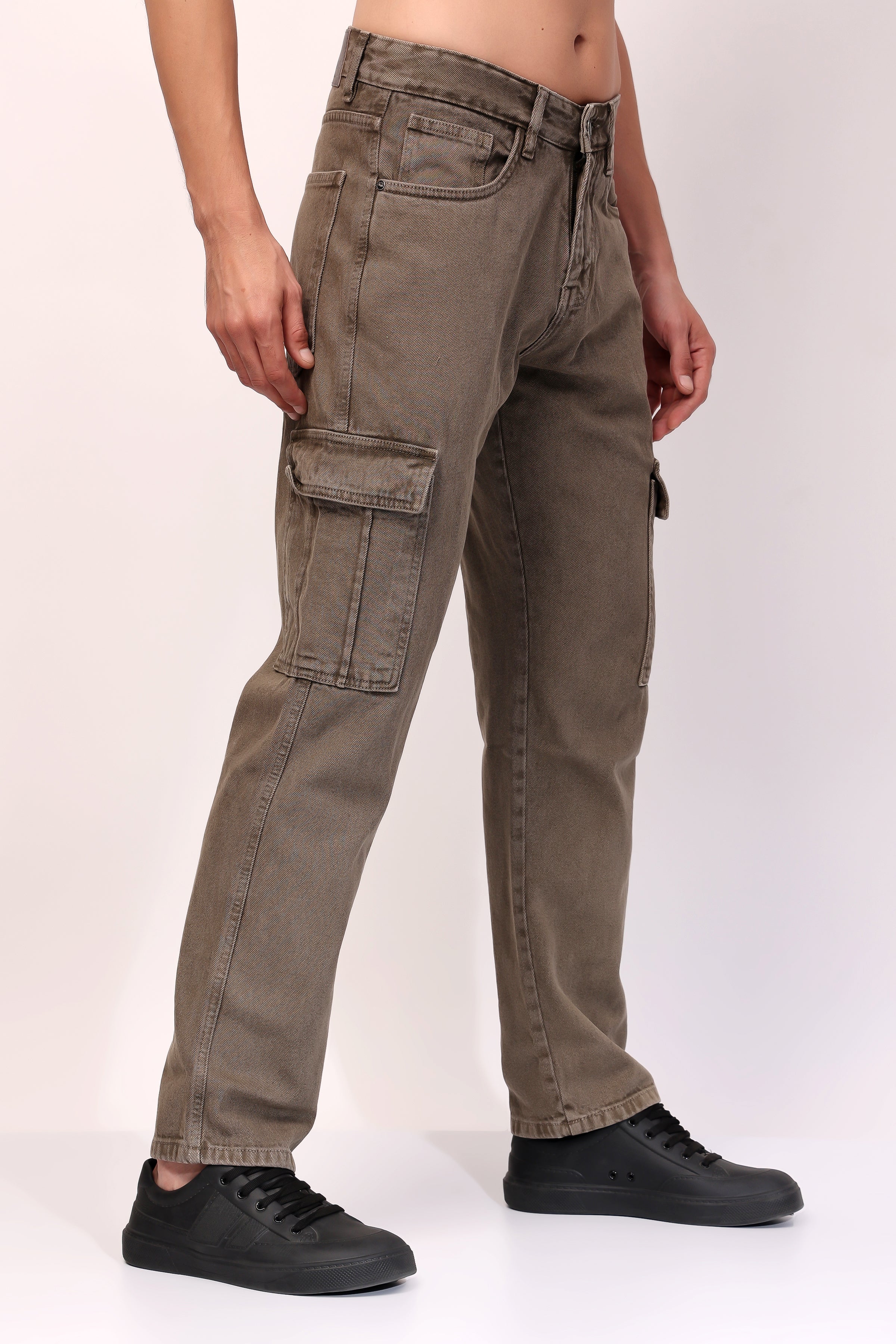 Stylox Comfort Fit Jeans | Brown - 5570-10977