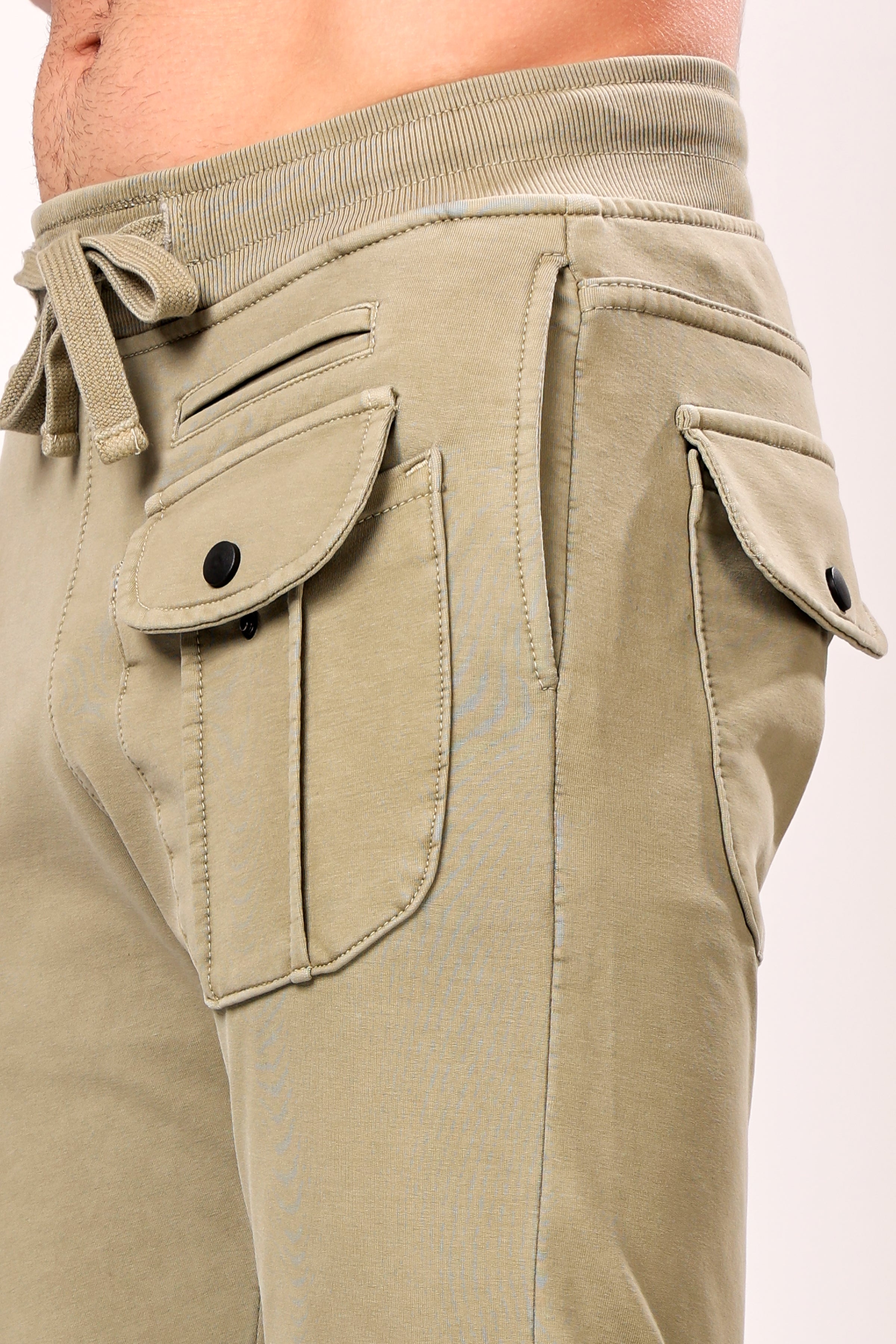 Stylox Men’s Slim Fit Joggers | Stretchable Cotton Blend Track Pants with Elastic Waist & Pockets | Stylish Casual & Gym Wear Bottoms