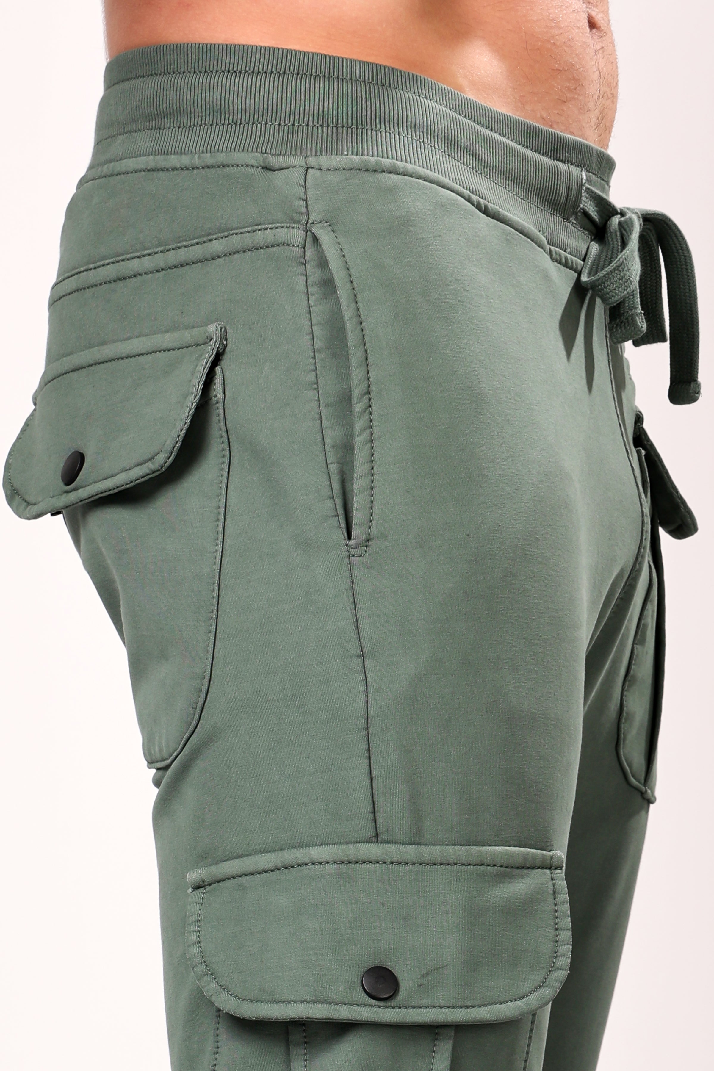 Stylox Men’s Slim Fit Joggers | Stretchable Cotton Blend Track Pants with Elastic Waist & Pockets | Stylish Casual & Gym Wear Bottoms