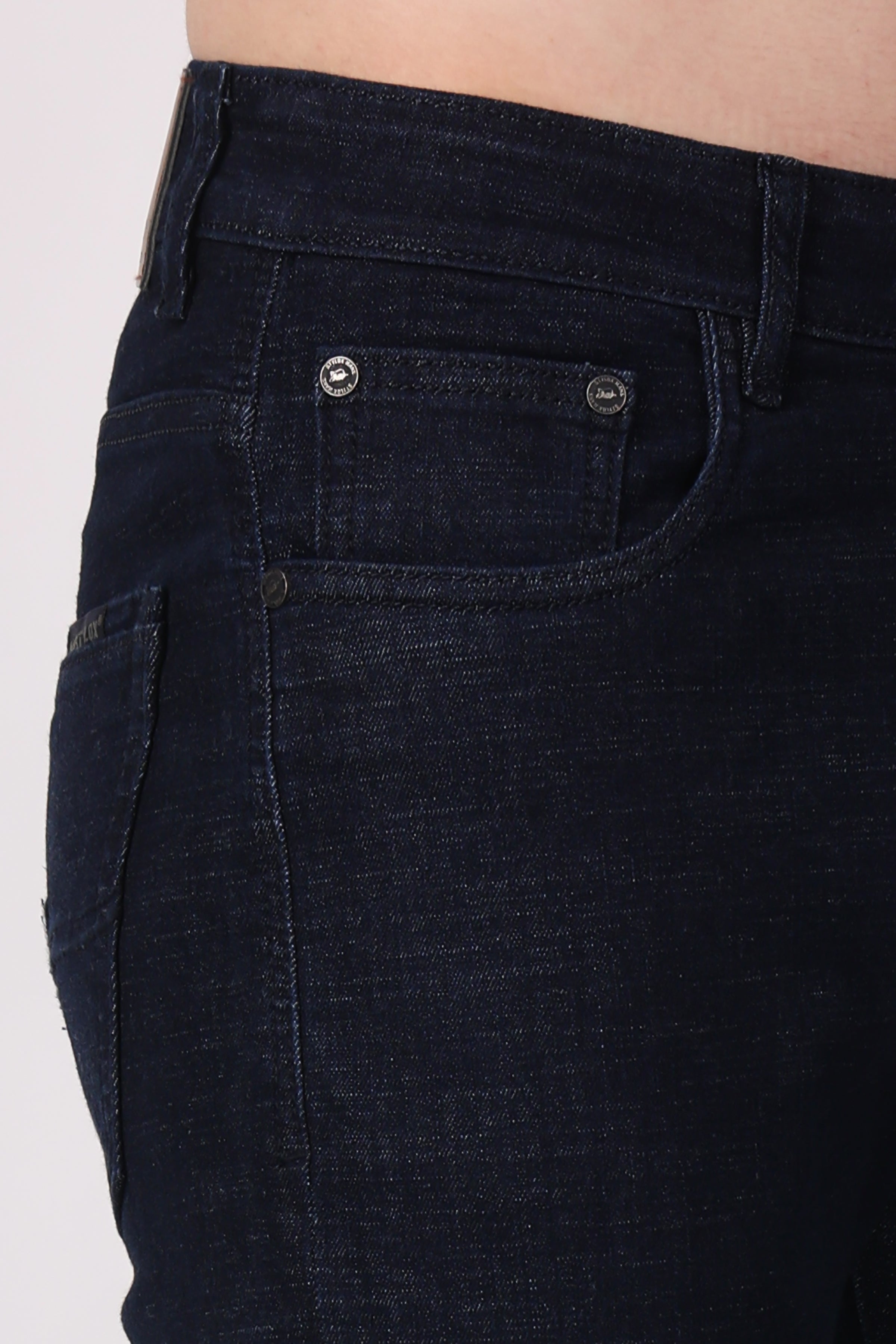 Stylox Slim Fit Denim Jeans - Black,