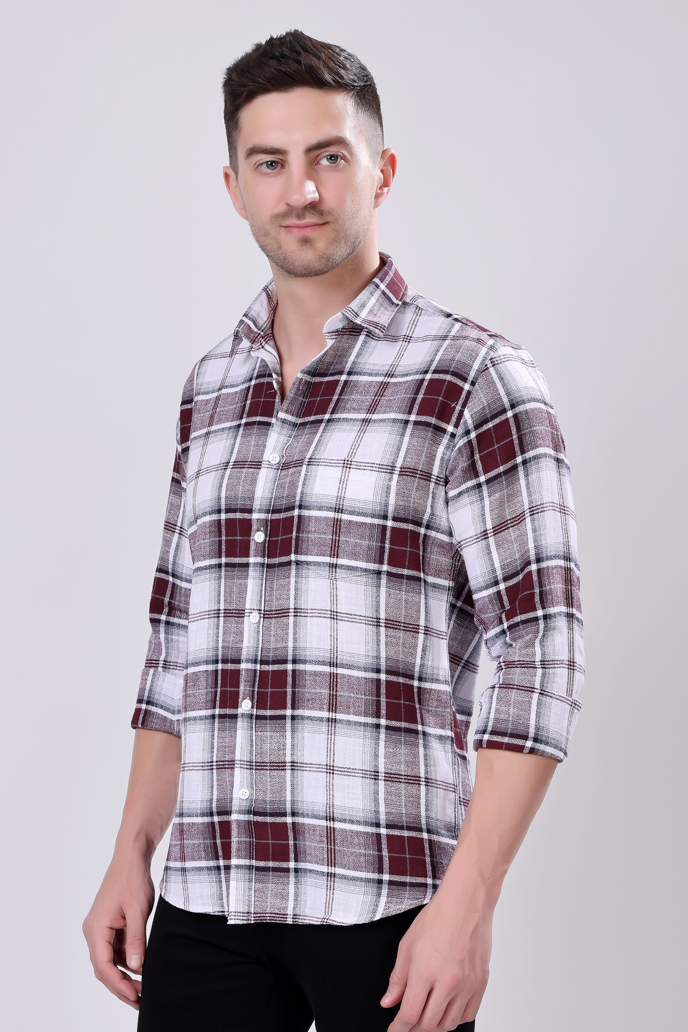 Stylox Check Casual Shirts